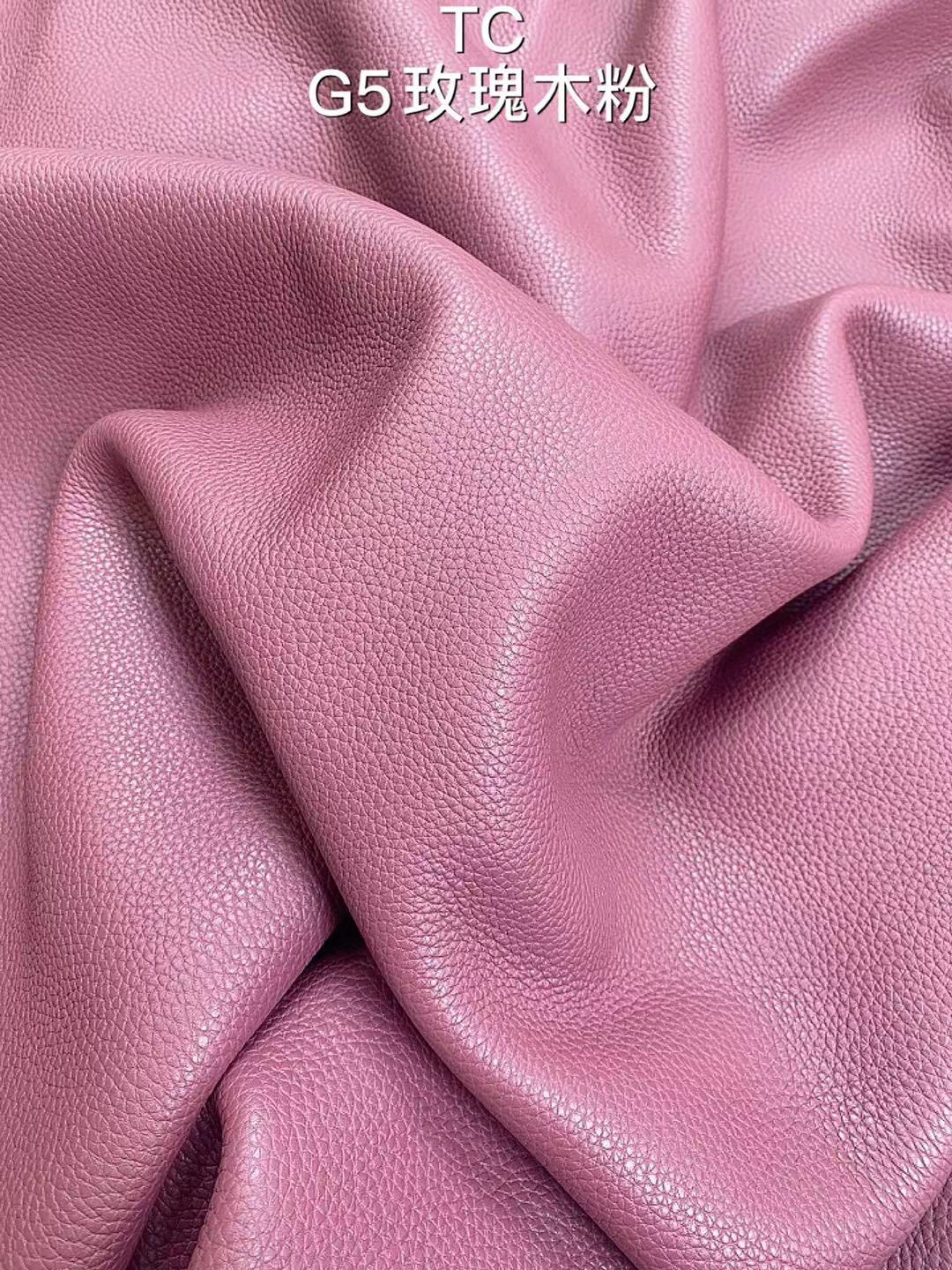 Uncle Bench Hermes Leather new G5 pink customized