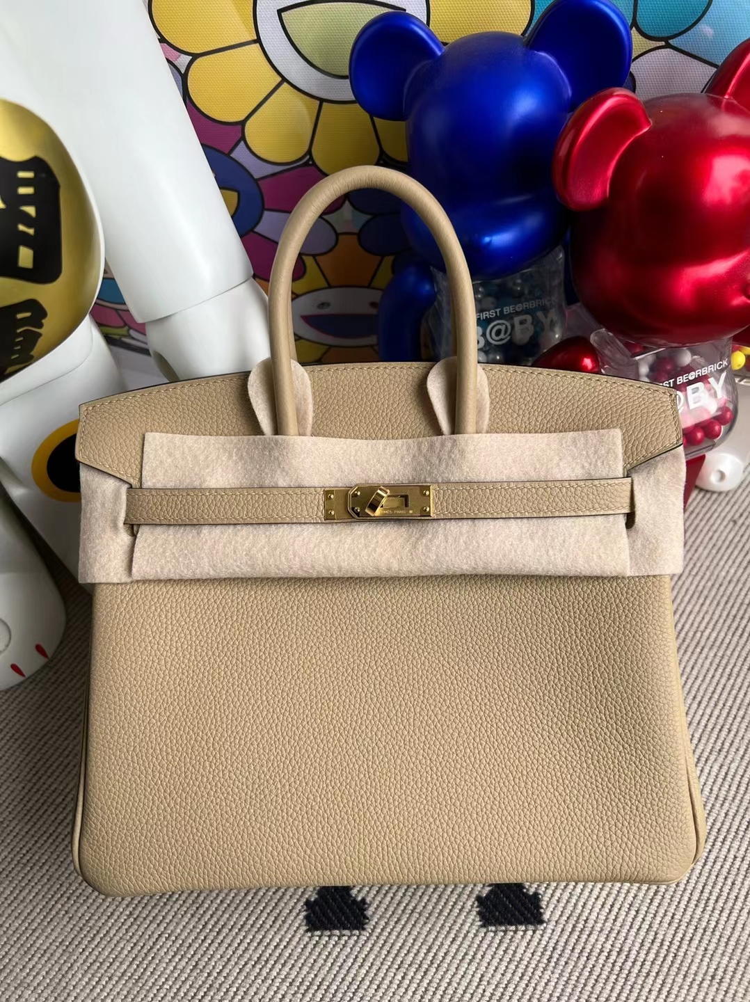 Uncle Bench Hermes Birkin Togo S2 Trench Gold Hardware 25cm Full Handmade