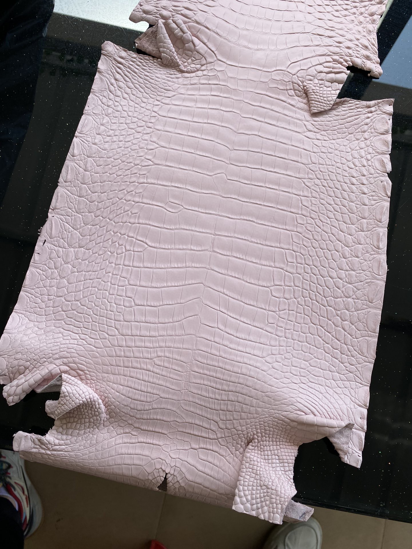 Uncle Bench Hermes New leather Alligator matt Dream pink