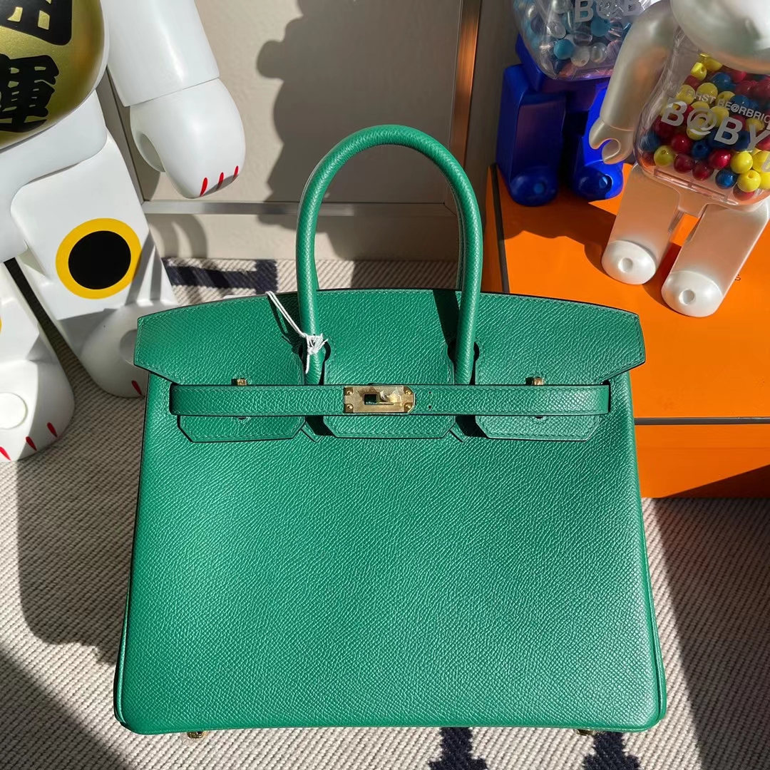 Herms Birkin Epsom U4 Velvet green 25cm