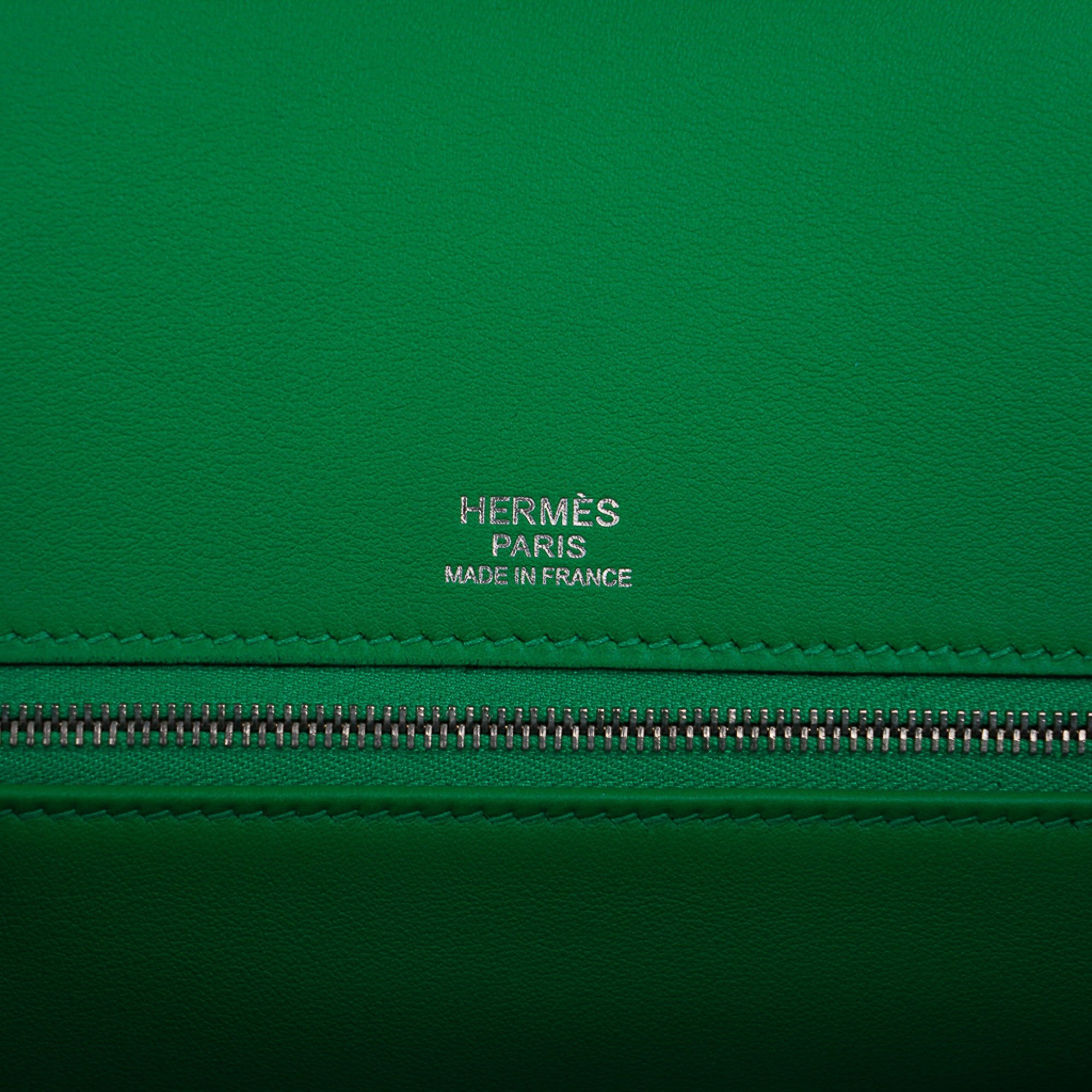 Hermès Birkin 30 Ghillies Bamboo Palladium Hardware New W / Box – Limited Edition Hermes Birkin 30 Ghillies Limited Edition Bag Bamboo Palladium Hardware New w/Box - view 11