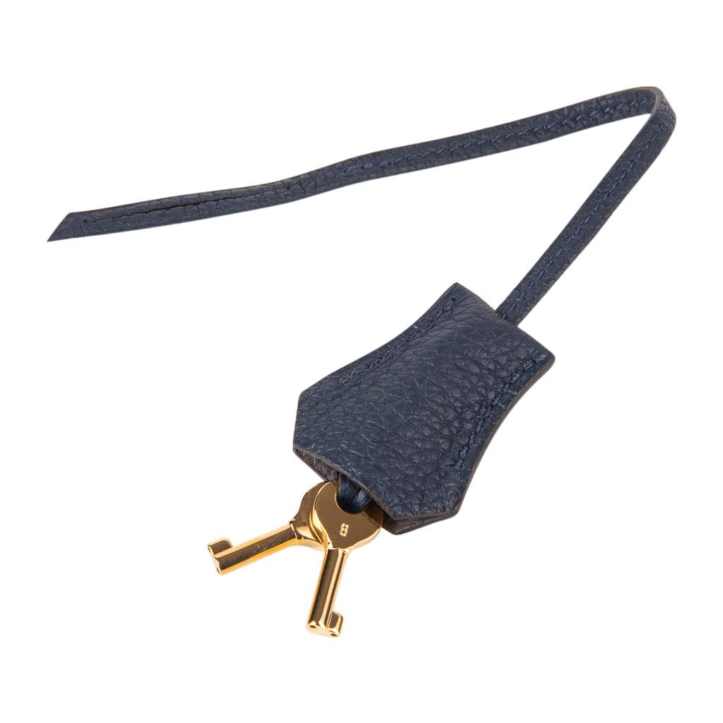 Hermès HSS Sac À Dépêches 27 Blue Nuit Etain Togo Gold Hardware – Limited Edition Hermès Limited Edition HSS Sac à Dépêches 27 Bag Blue Nuit Etain Togo Gold Hardware - view 6