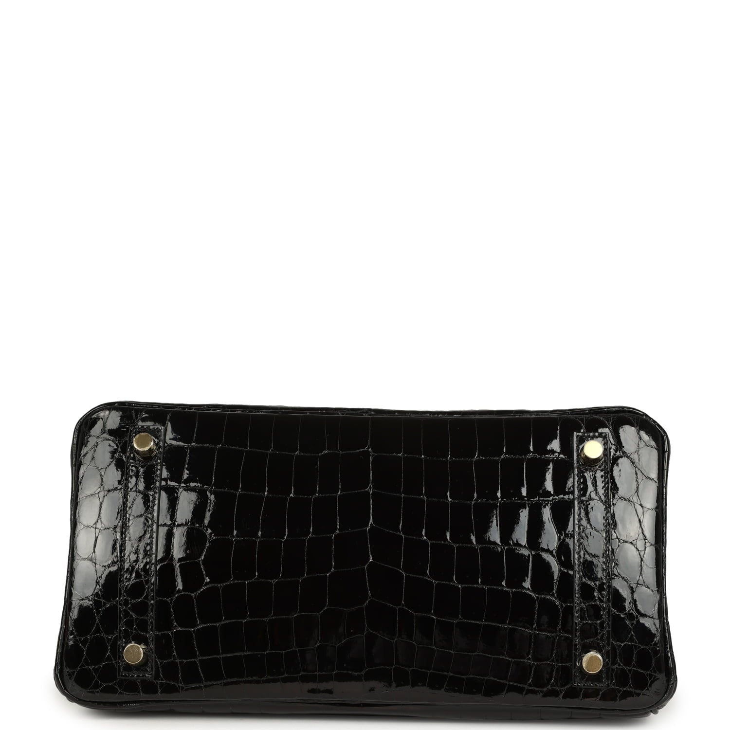 Hermès Birkin 30 Black Shiny Crocodile Niloticus Gold Hardware Hermes Birkin 30 Black Shiny Crocodile Niloticus Gold Hardware - view 6