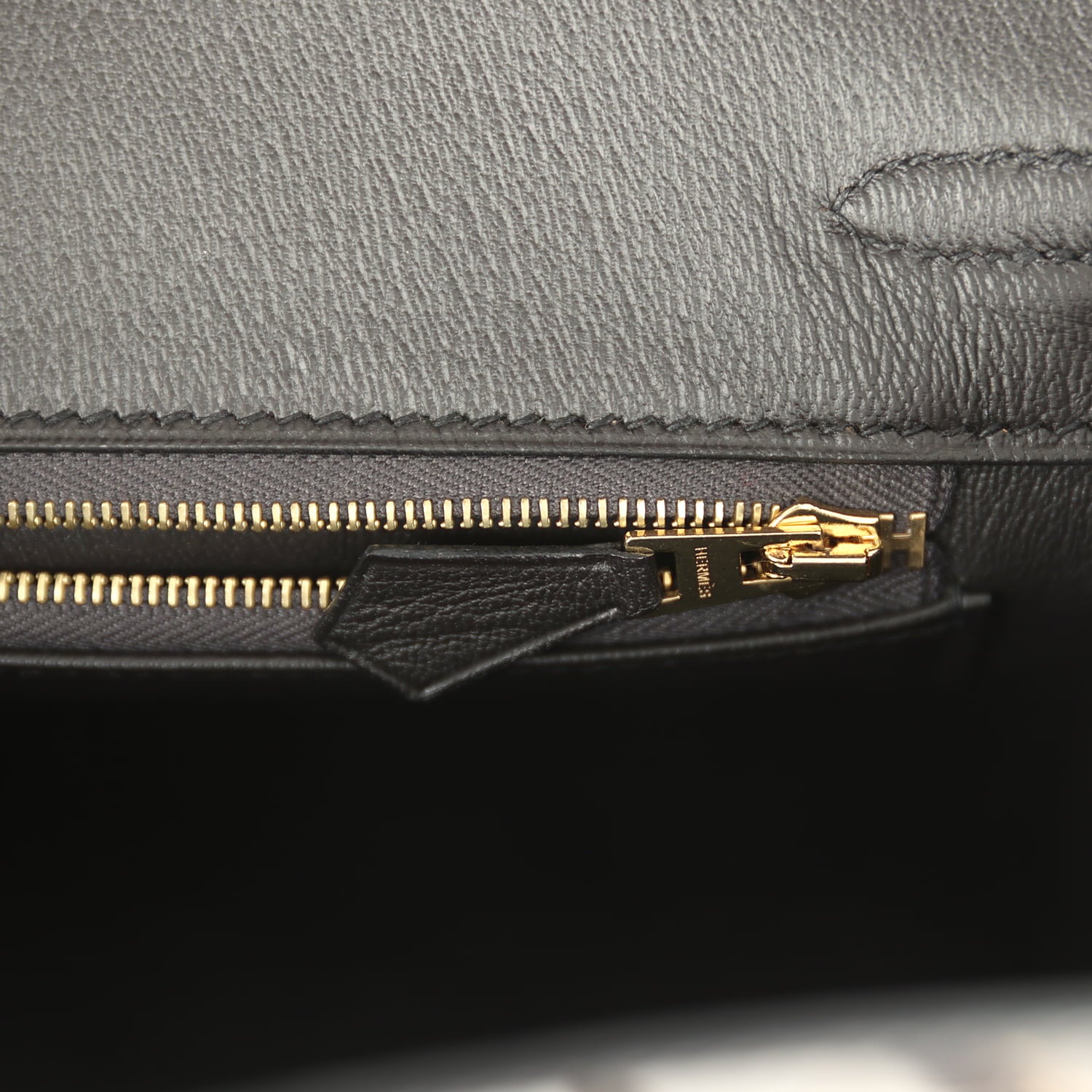 Hermès Birkin 25 Graphite Shiny Niloticus Crocodile Gold Hardware Hermes Birkin 25 Graphite Shiny Niloticus Crocodile Gold Hardware - view 9