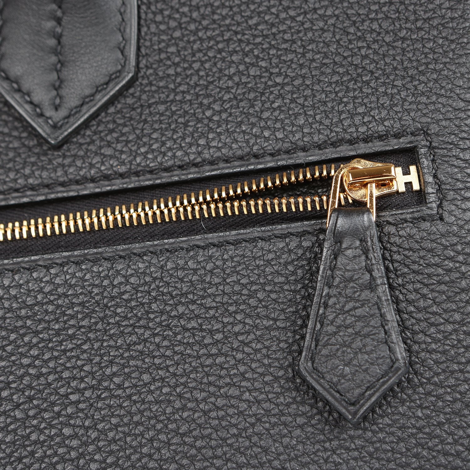 Hermès Birkin 30 en Desordre Black Togo and Swift Gold Hardware Hermes Birkin 30 En Desordre Black Togo and Swift Gold Hardware - view 9