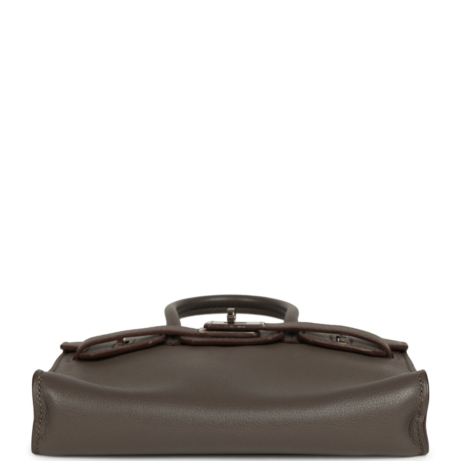 Hermès Micro Birkin 15 Etain Swift Palladium Hardware Hermes Micro Birkin 15 Etain Swift Palladium Hardware - View 6