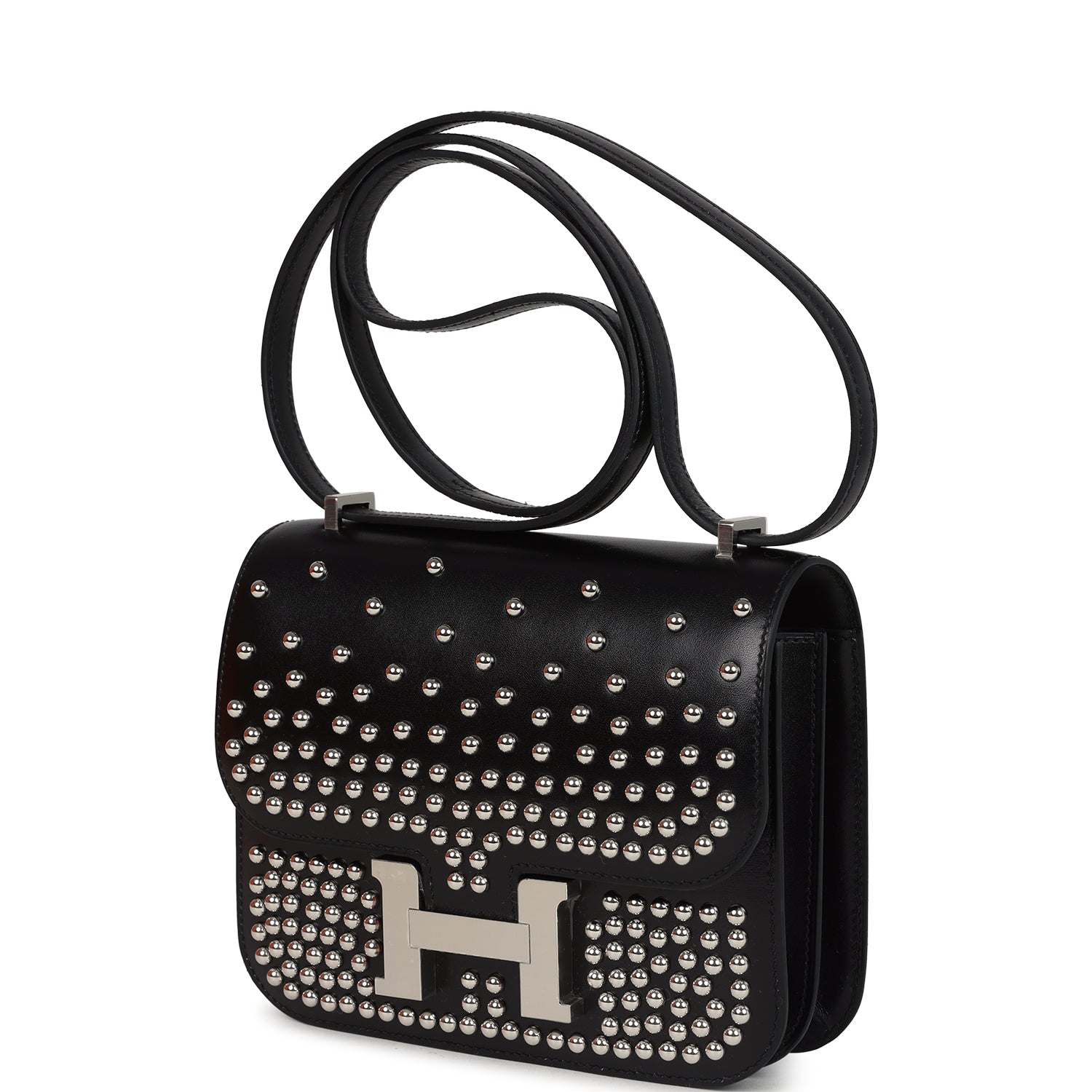 Hermès Constance 18 Clouté Black Box Palladium Hardware – Ref. H-C-250513-1-SS Hermes Constance 18 Clouté Black Box Palladium Hardware - view 5