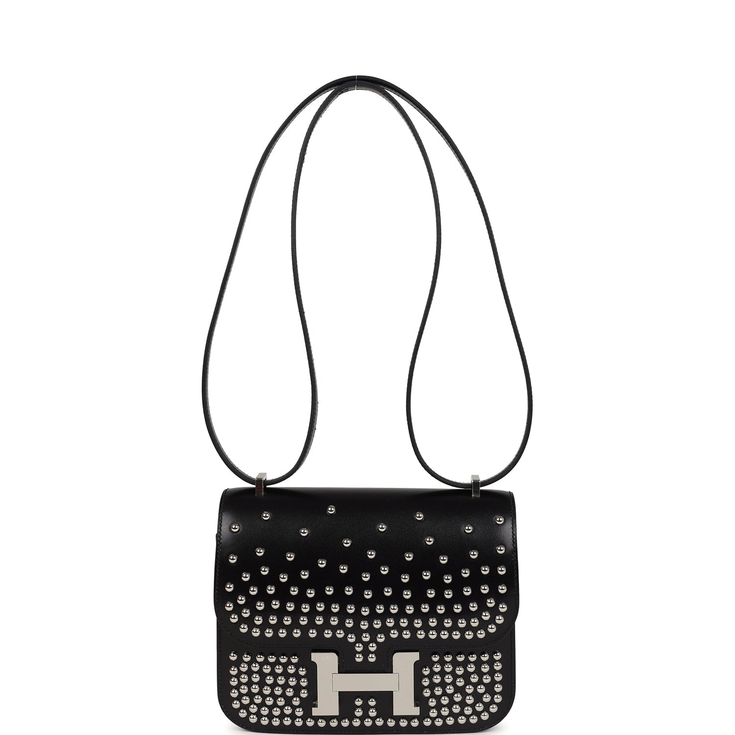 Hermès Constance 18 Clouté Black Box Palladium Hardware – Ref. H-C-250513-1-SS Hermes Constance 18 Clouté Black Box Palladium Hardware - view 7
