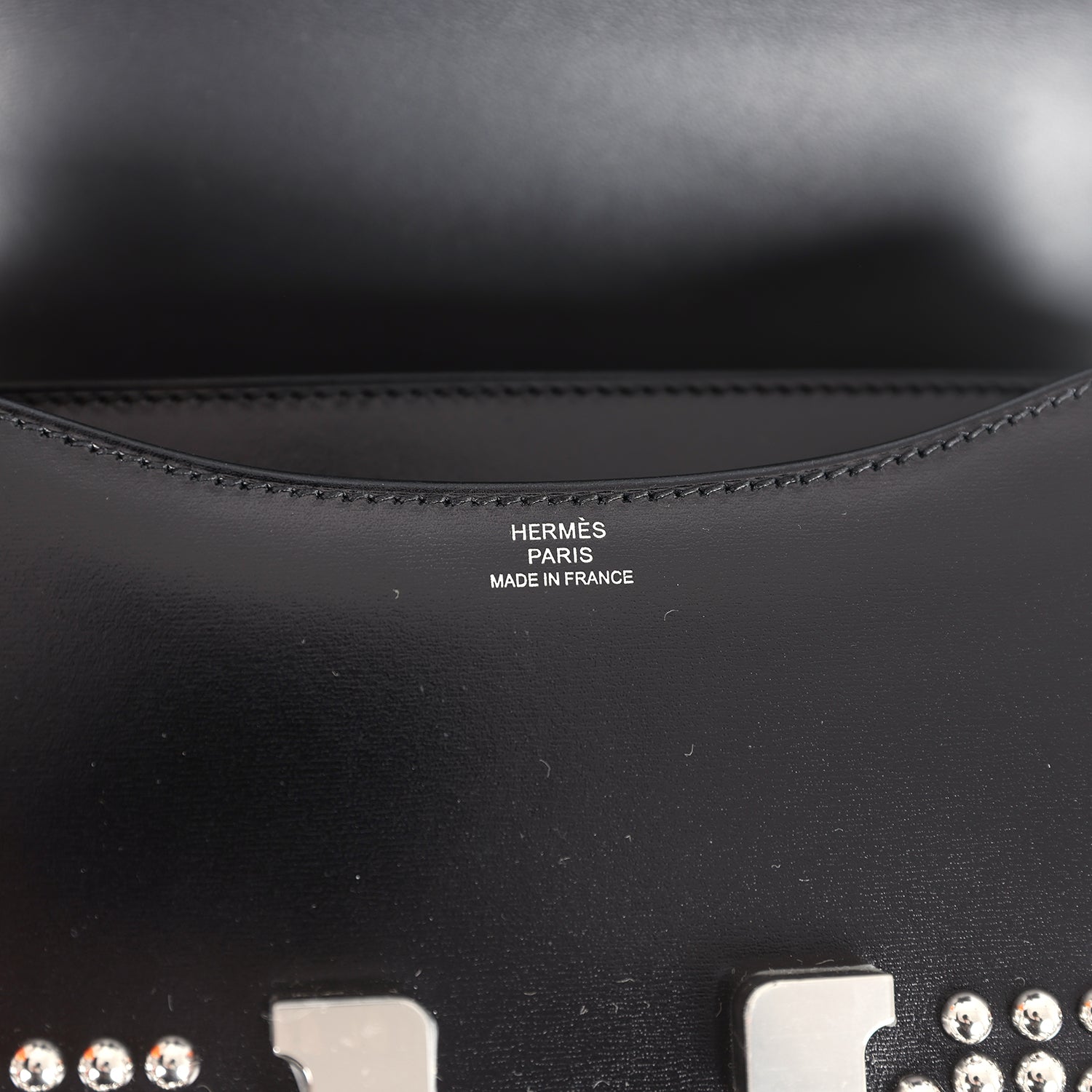 Hermès Constance 18 Clouté Black Box Palladium Hardware – Ref. H-C-250513-1-SS Hermes Constance 18 Clouté Black Box Palladium Hardware - view 8