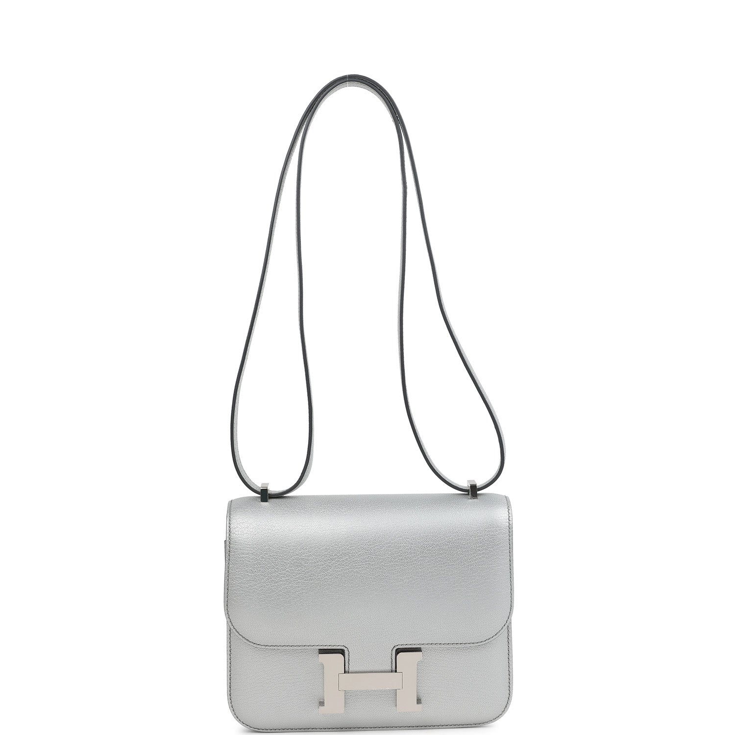 Hermès Constance 18 Argent Chevre Chamkilight Palladium Hardware Hermes Constance 18 Argent Chevre Chamkilight Palladium Hardware - view 7
