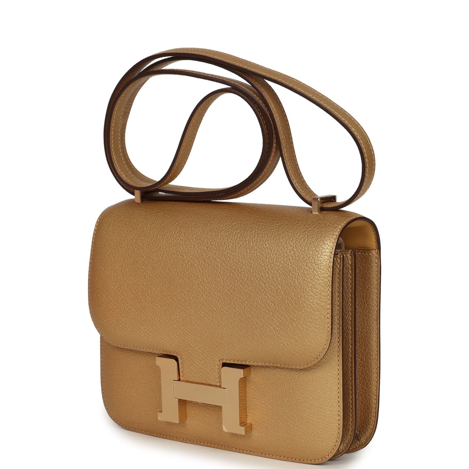 Hermès Constance 18 Dore Chevre Chamkilight Permabrass Hardware Hermes Constance 18 Dore Chevre Chamkilight Permabrass Hardware - view 5