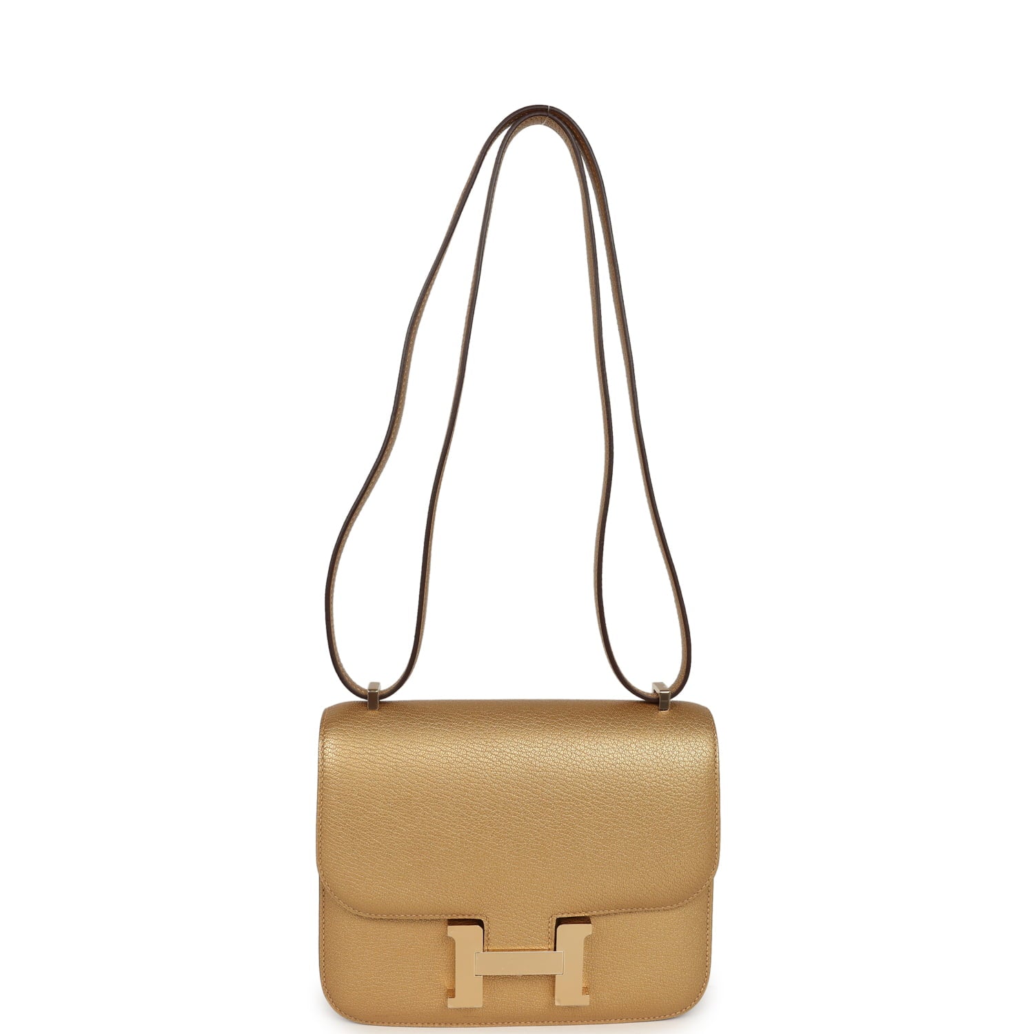 Hermès Constance 18 Dore Chevre Chamkilight Permabrass Hardware Hermes Constance 18 Dore Chevre Chamkilight Permabrass Hardware - view 7
