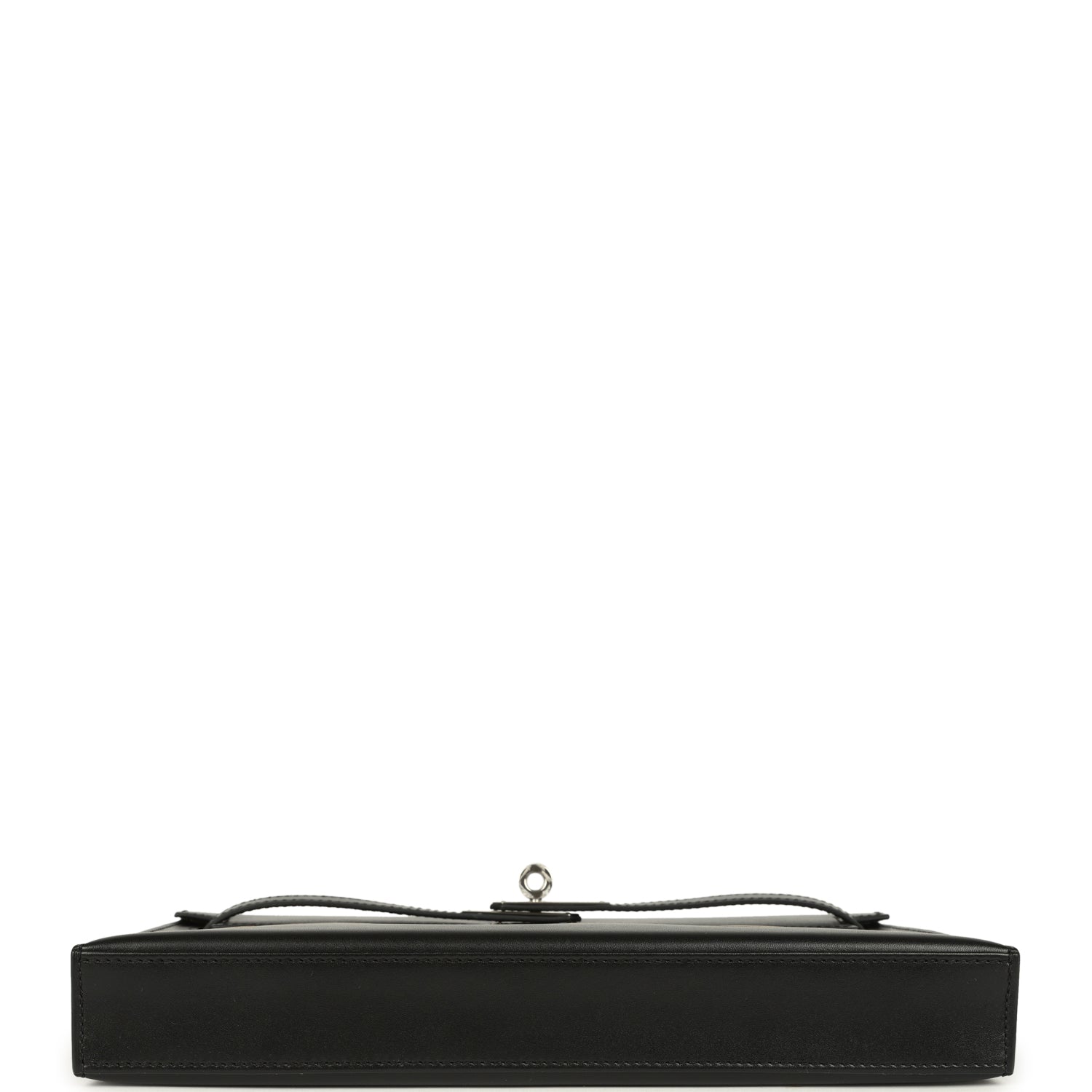 Hermès Kelly Elan "cheval de Bois" Black and Multi Tadelakt Palladium Hardware Hermes Kelly Elan "Cheval De Bois" Black and Multi Tadelakt Palladium Hardware - view 6