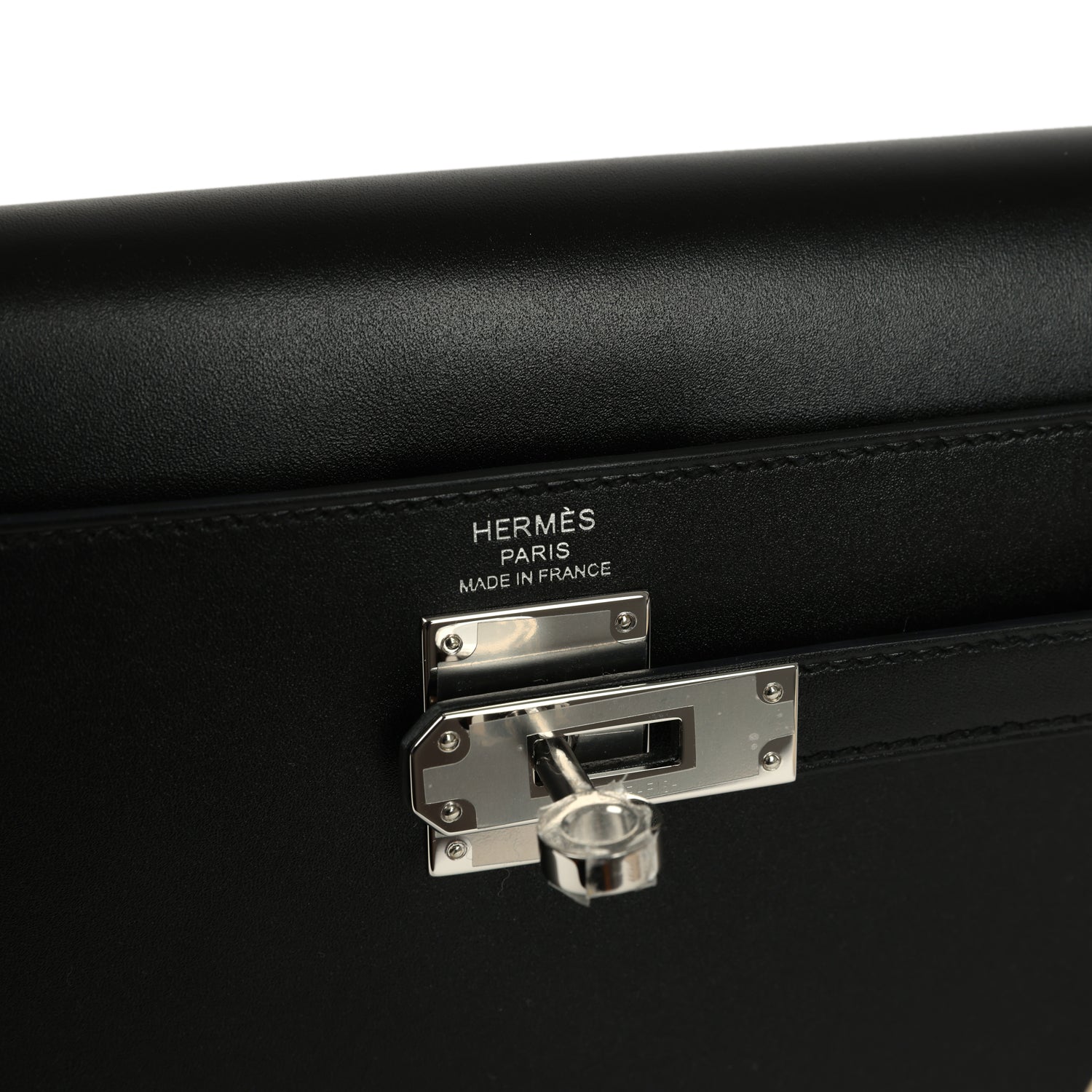 Hermès Kelly Elan "cheval de Bois" Black and Multi Tadelakt Palladium Hardware Hermes Kelly Elan "Cheval De Bois" Black and Multi Tadelakt Palladium Hardware - view 7