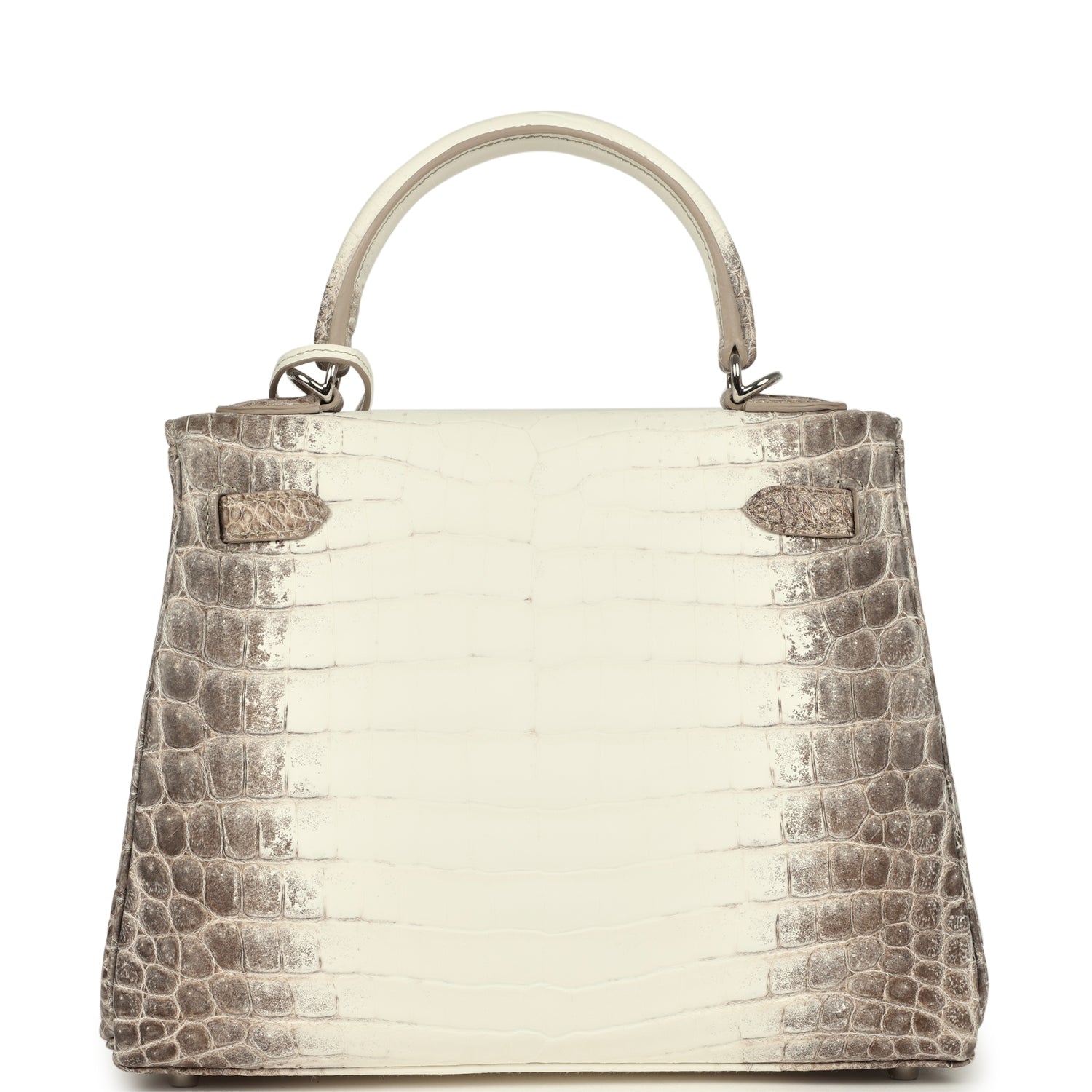 Hermès Kelly Retourne 25 Himalaya Niloticus Crocodile Palladium Hardware Hermes Kelly Retourne 25 Himalaya Niloticus Crocodile Palladium Hardware - view 4