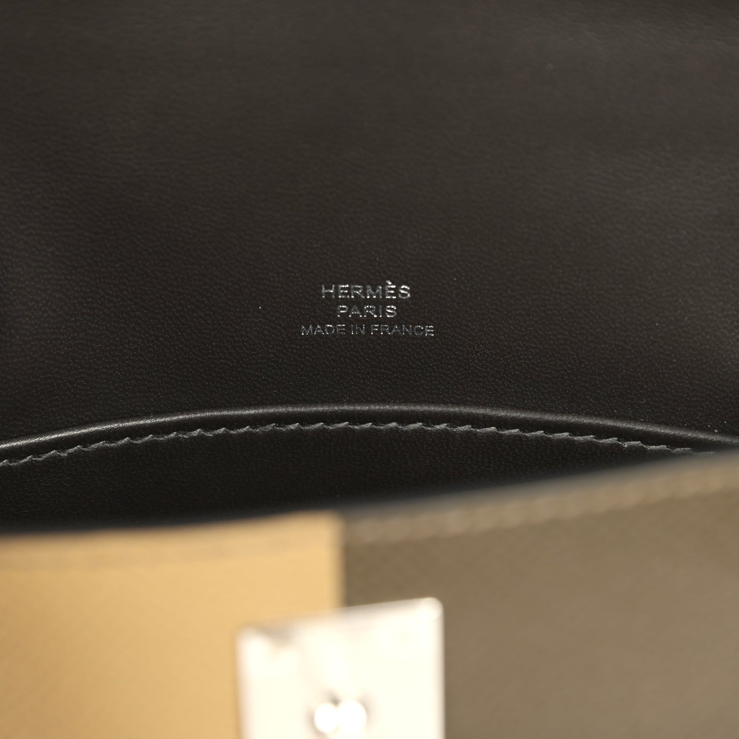 Hermès Casaque Kelly Sellier 20 Dune, Vert Loden Epsom Palladium Hardware Hermes Casaque Kelly Sellier 20 Dune, Vert Loden Epsom Palladium Hardware - view 7