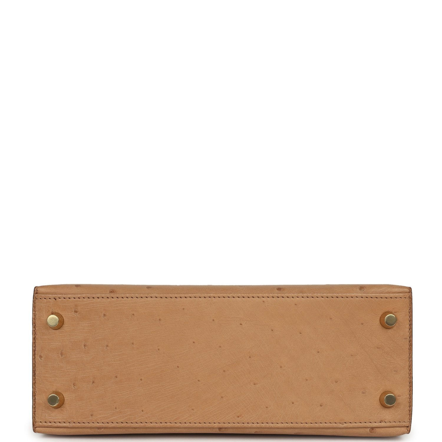 Hermès Kelly Sellier 25 Chai Ostrich Gold Hardware Hermes Kelly Sellier 25 Chai Ostrich Gold Hardware - view 6