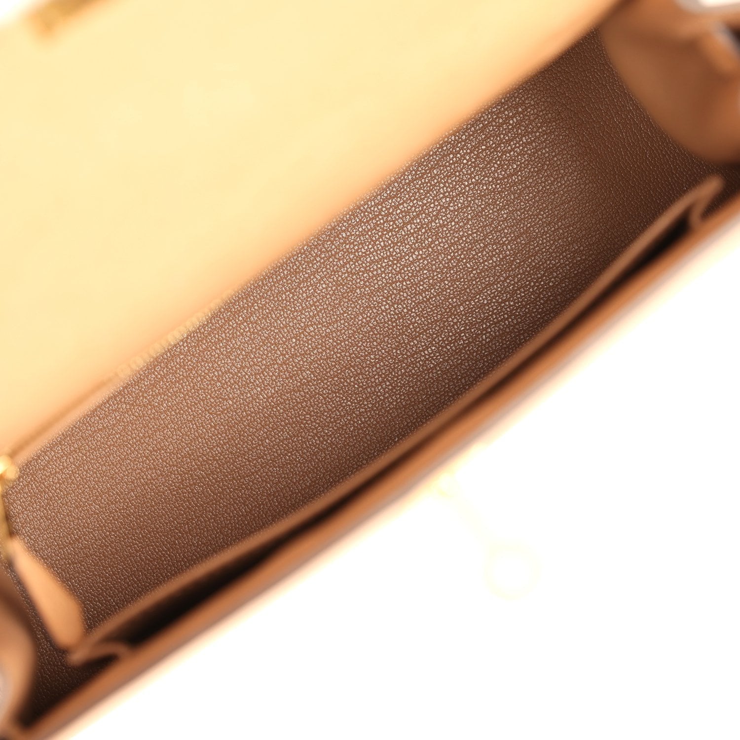 Hermès Kelly Sellier 25 Chai Ostrich Gold Hardware Hermes Kelly Sellier 25 Chai Ostrich Gold Hardware - view 8