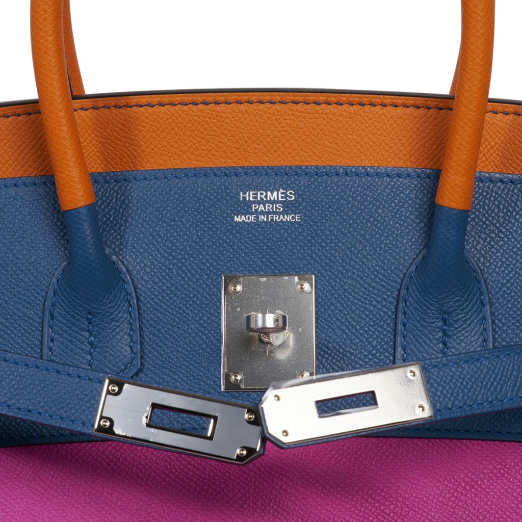 Hermès Sunset Rainbow Sellier Birkin 35 – Limited Edition Hermes Sunset Rainbow Sellier Birkin 35 Limited Edition Bag - view 8
