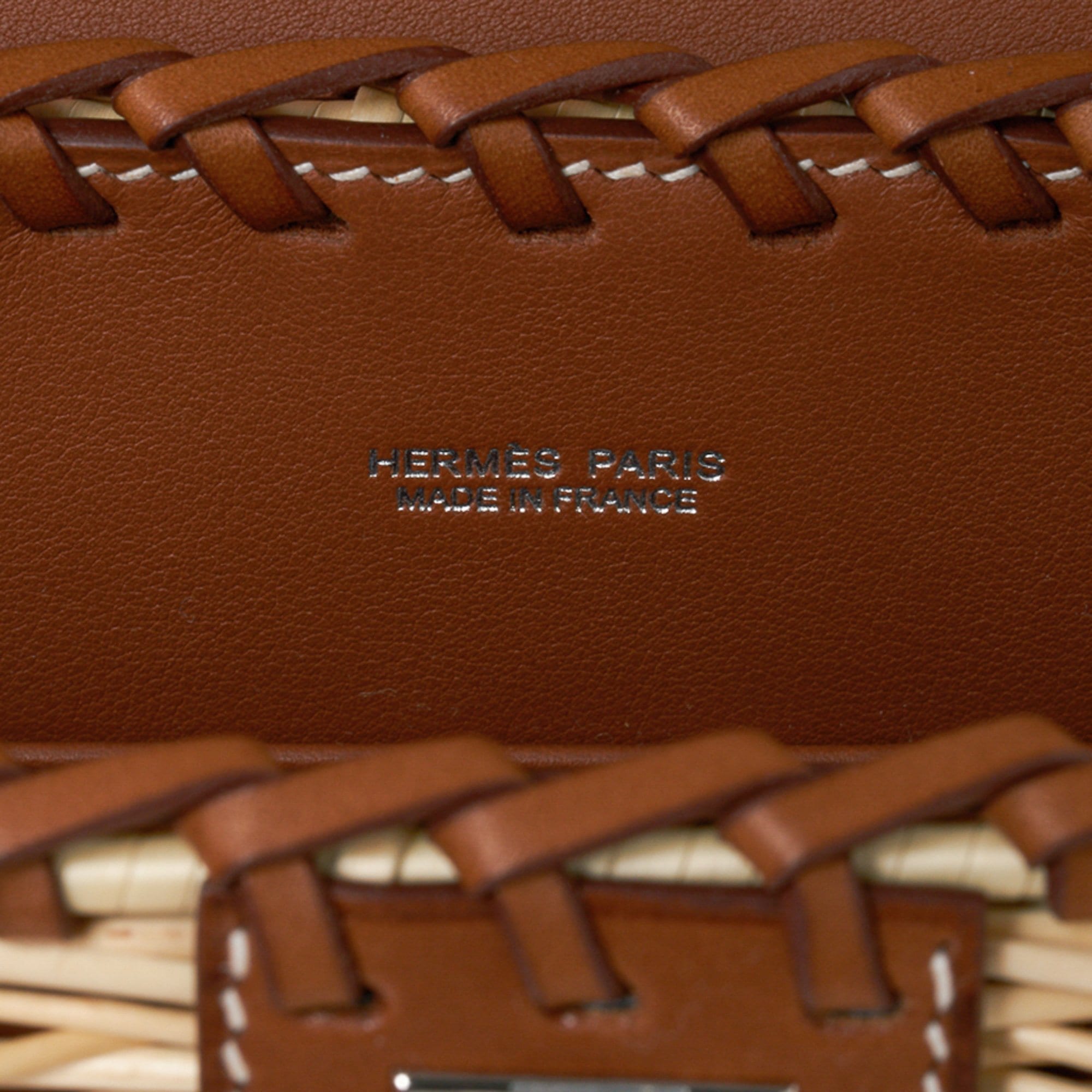 Hermès Mini Kelly 20 Picnic Barenia and Osier Hermes Mini Kelly 20 Bag Picnic Barenia & Osier - view 12