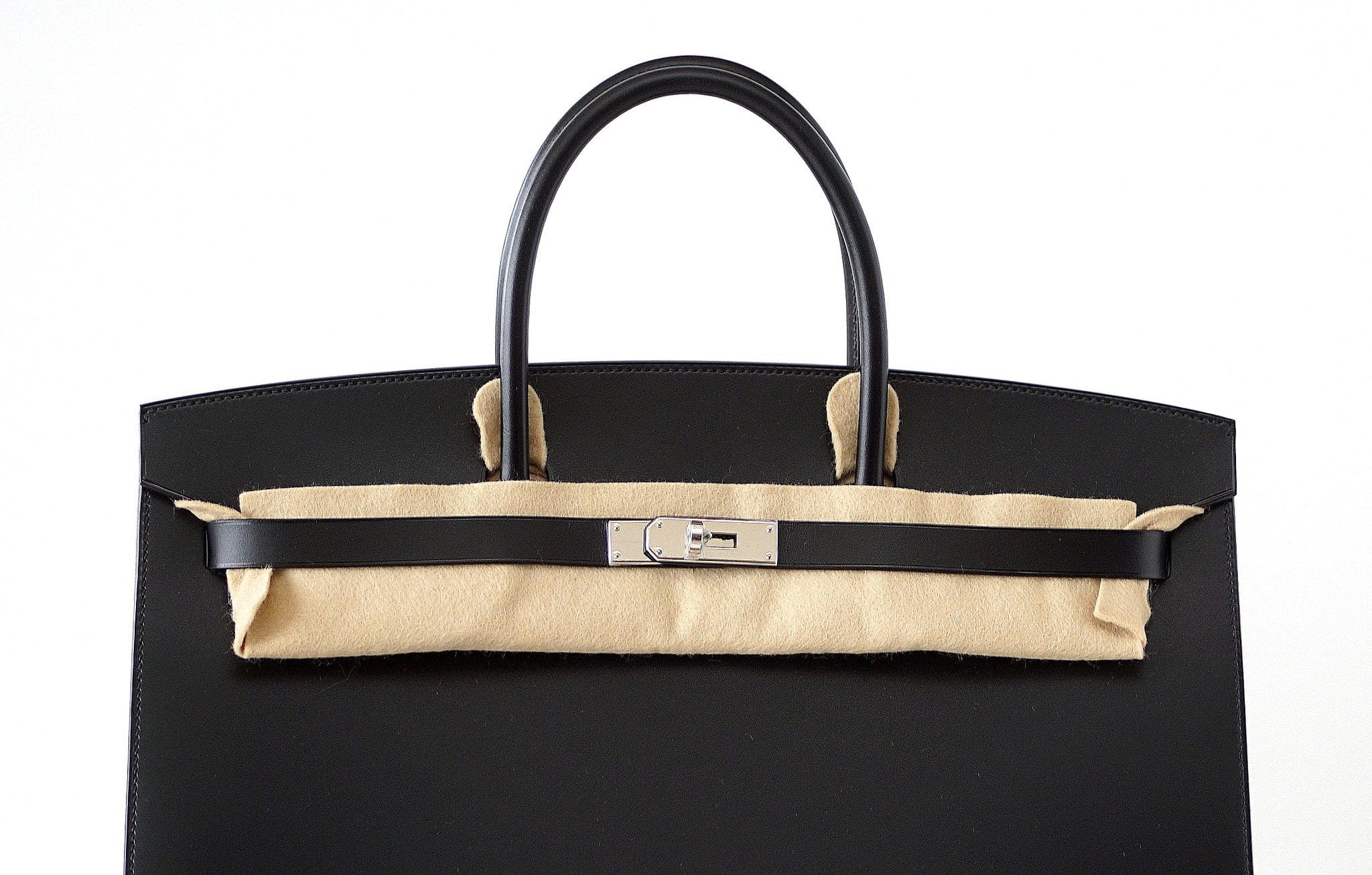 Hermès Birkin 40 Sellier Black Vache Hunter / Veau Evercalf – Limited Edition Hermes Birkin 40 Bag Sellier Black Vache Hunter/ Veau Evercalf Limited Edition - view 2