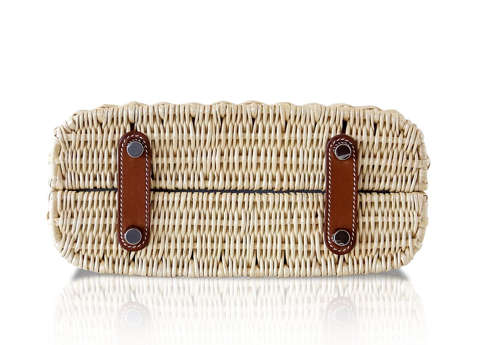 Hermès Bolide Picnic Osier Wicker and Barenia Leather – Limited Edition Hermes Limited Edition Bolide Bag Picnic Osier Wicker & Barenia Leather - view 10