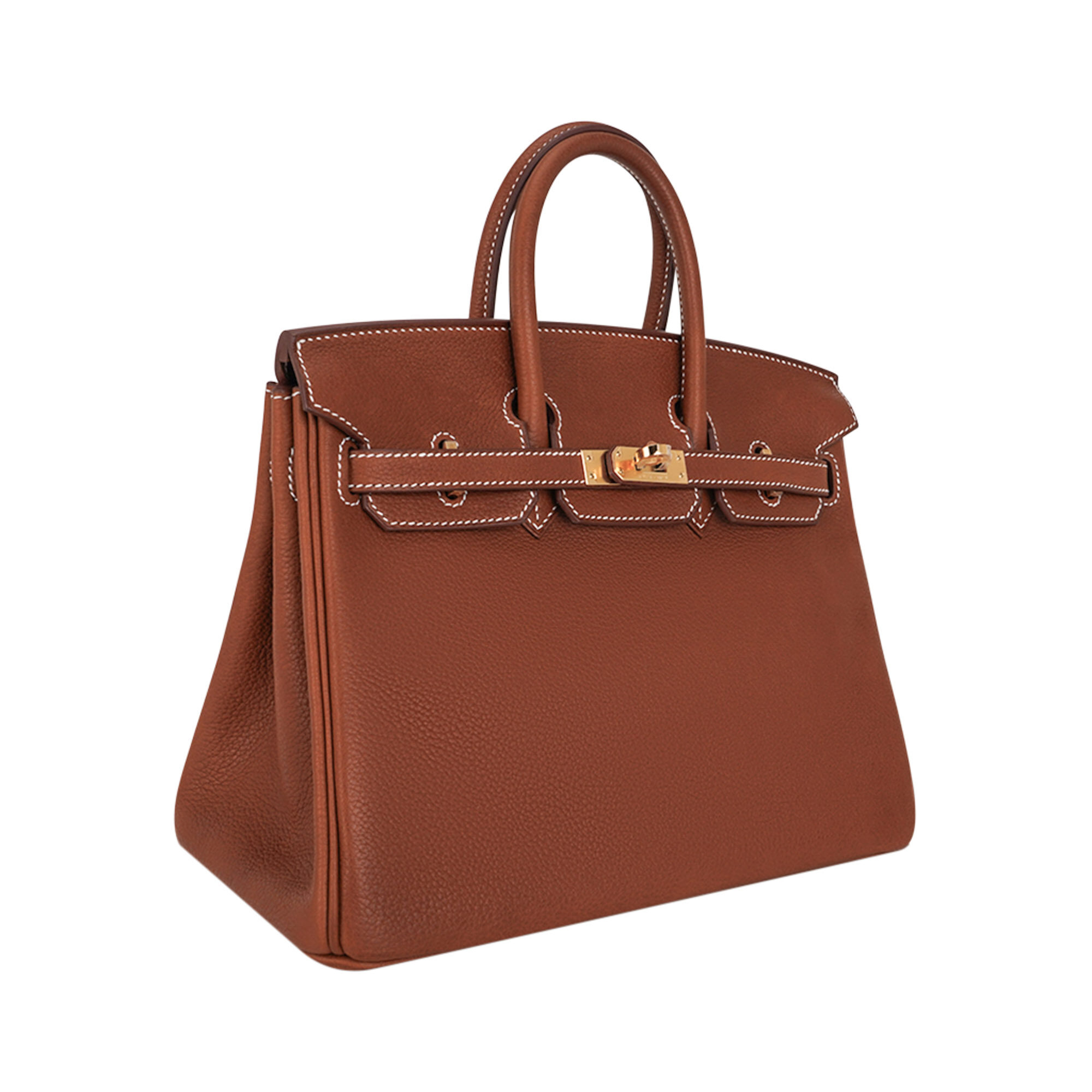 Hermès Birkin 25 Fauve Barenia Faubourg Leather Gold Hardware – Limited Edition Hermes Limited Edition Birkin 25 Fauve Barenia Faubourg Leather Bag Gold Hardware - view 2