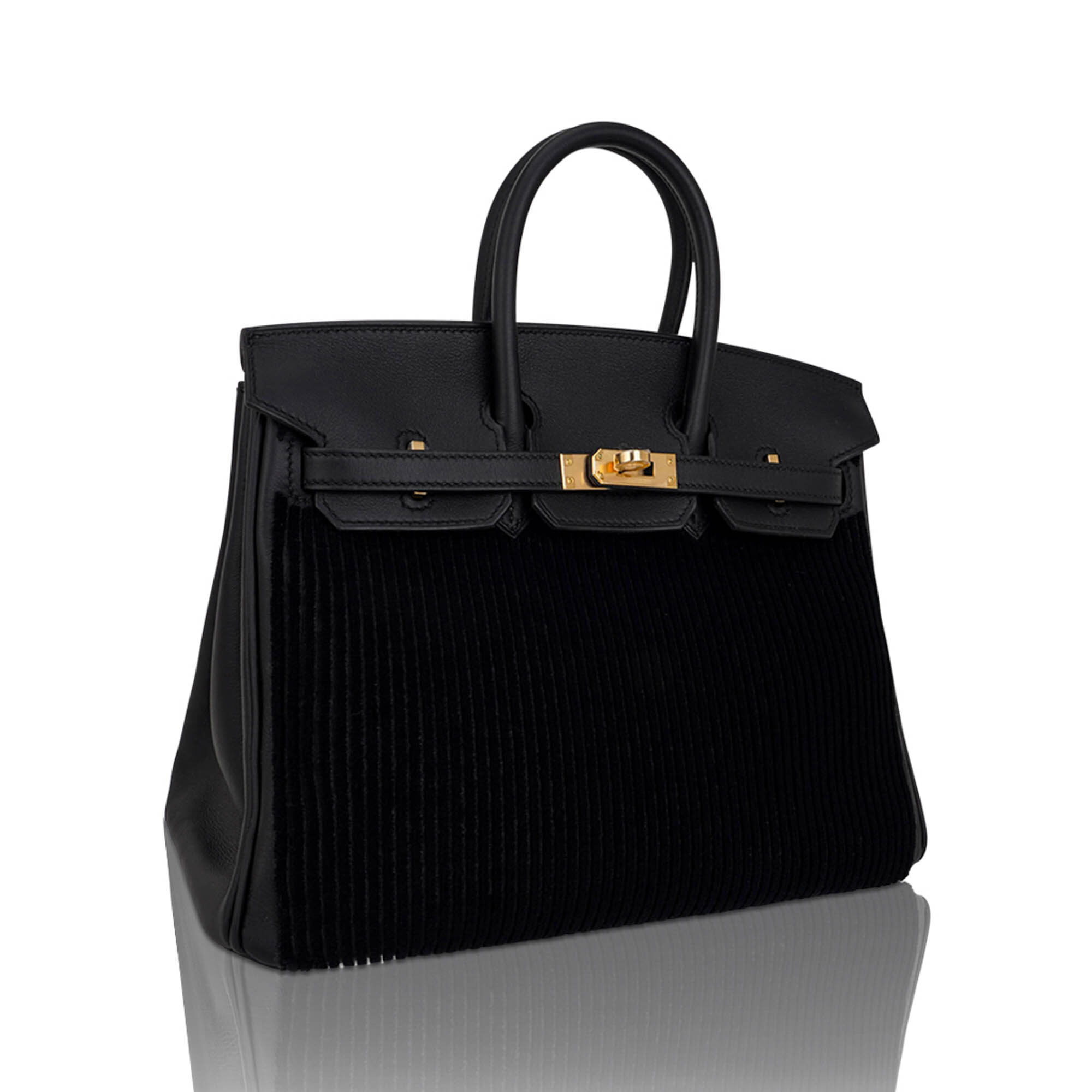 Hermès Birkin 25 Cote a Cote Tuffetage Permabrass Hardware – Limited Edition Hermes Limited Edition Birkin 25 Cote a Cote Tuffetage Bag Permabrass Hardware - view 2