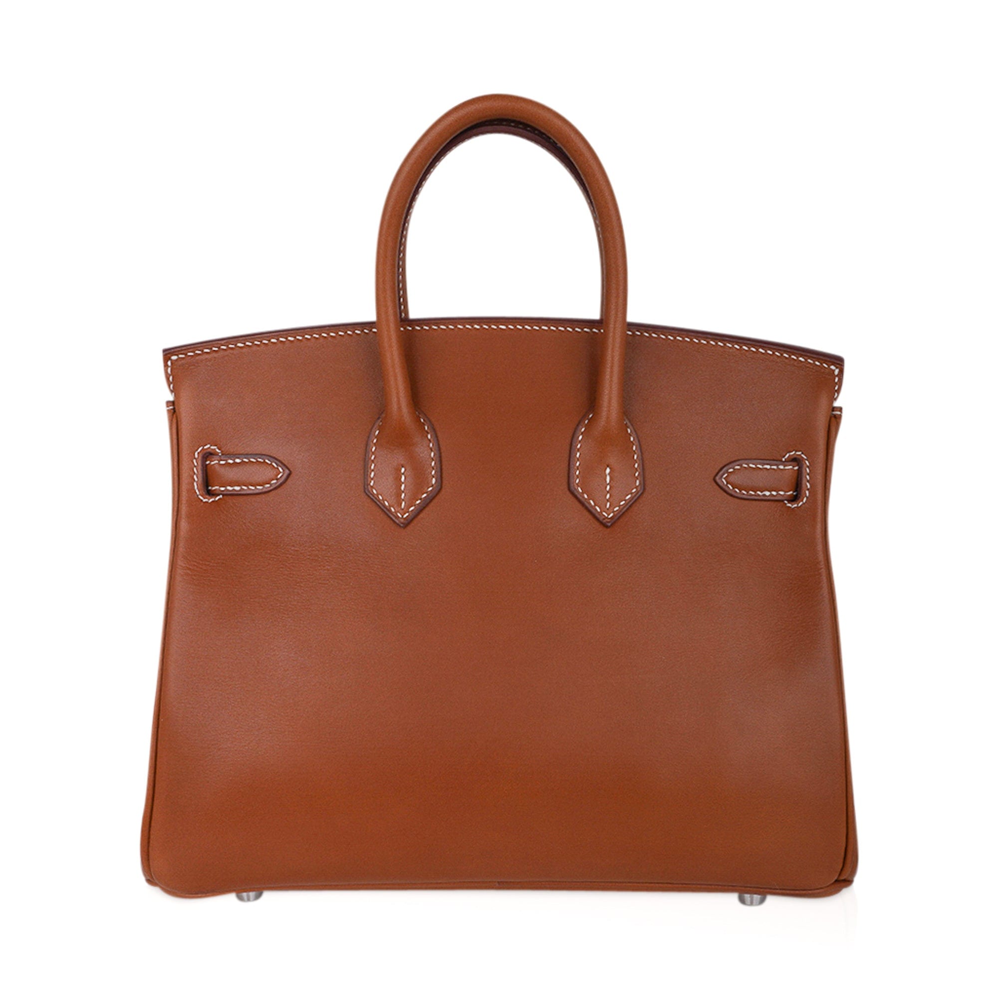 Hermès Birkin 25 Fauve Barenia Leather Palladium Hardware – Limited Edition Hermes Limited Edition Birkin 25 Fauve Barenia Leather Bag Palladium Hardware - view 9