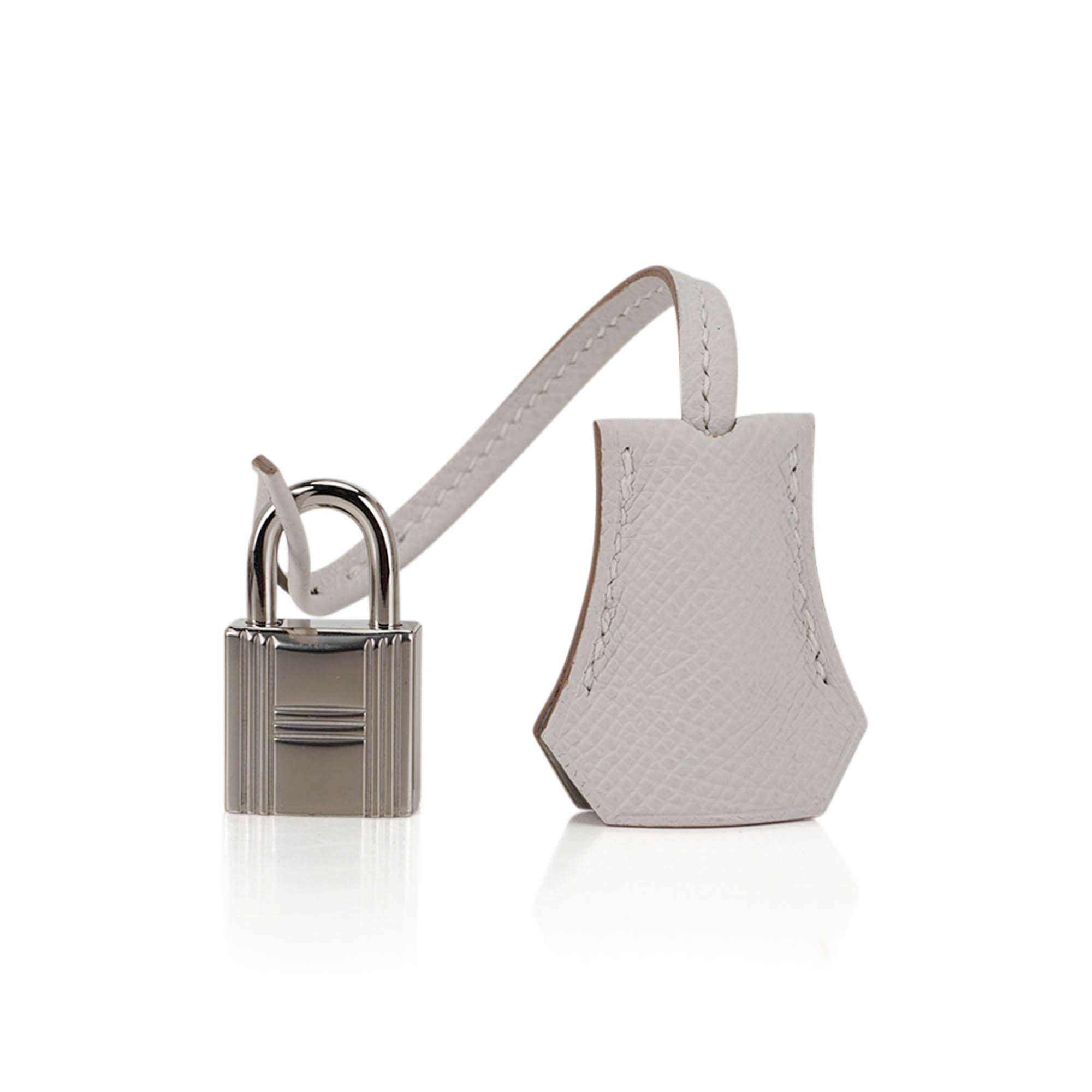 Hermès Birkin Sellier 25 Gris Pale Epsom Leather with Palladium Hardware Hermes Birkin Sellier 25 Bag Gris Pale Epsom Leather with Palladium Hardware - view 9