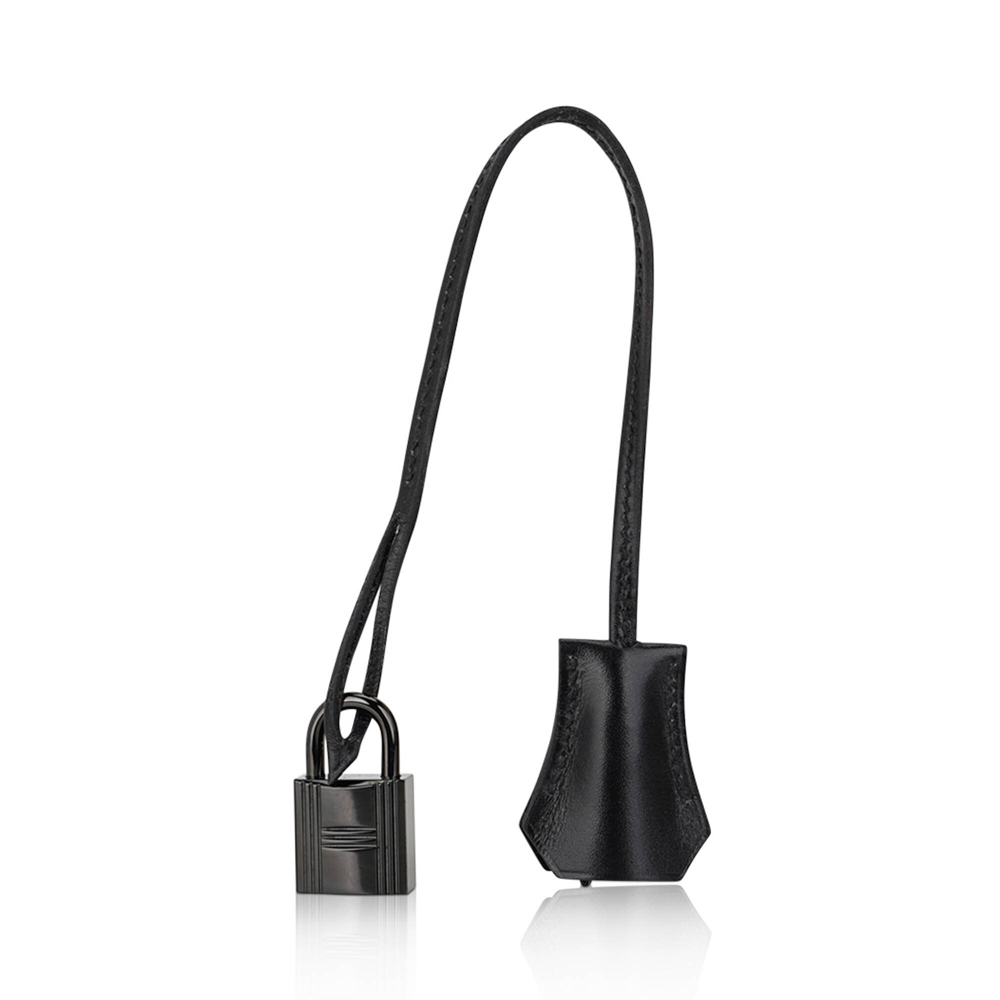Hermès Birkin So Black 35 Box Leather and Black Hardware – Limited Edition Hermes Birkin Limited Edition So Black 35 Bag Box Leather and Black Hardware - view 10