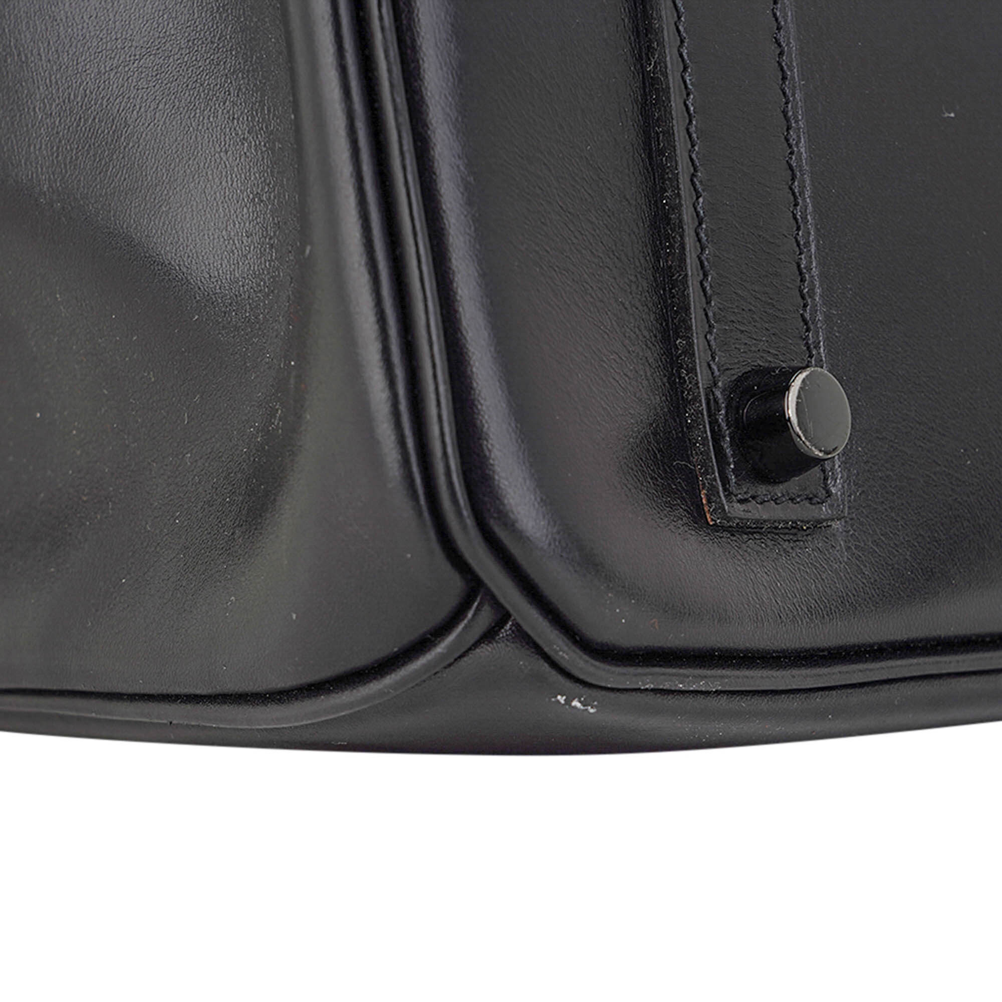 Hermès Birkin So Black 35 Box Leather and Black Hardware – Limited Edition Hermes Birkin Limited Edition So Black 35 Bag Box Leather and Black Hardware - view 17