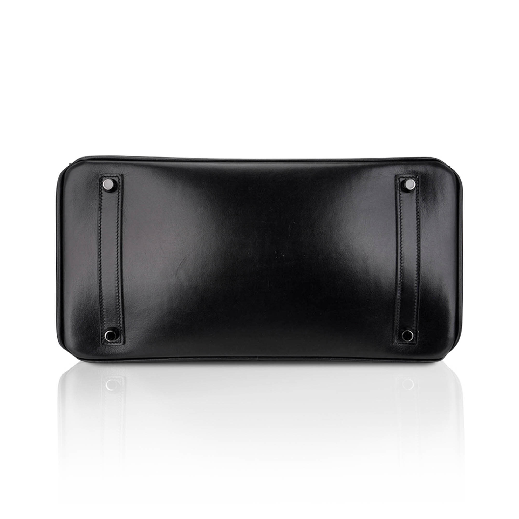 Hermès Birkin So Black 35 Box Leather and Black Hardware – Limited Edition Hermes Birkin Limited Edition So Black 35 Bag Box Leather and Black Hardware - view 11