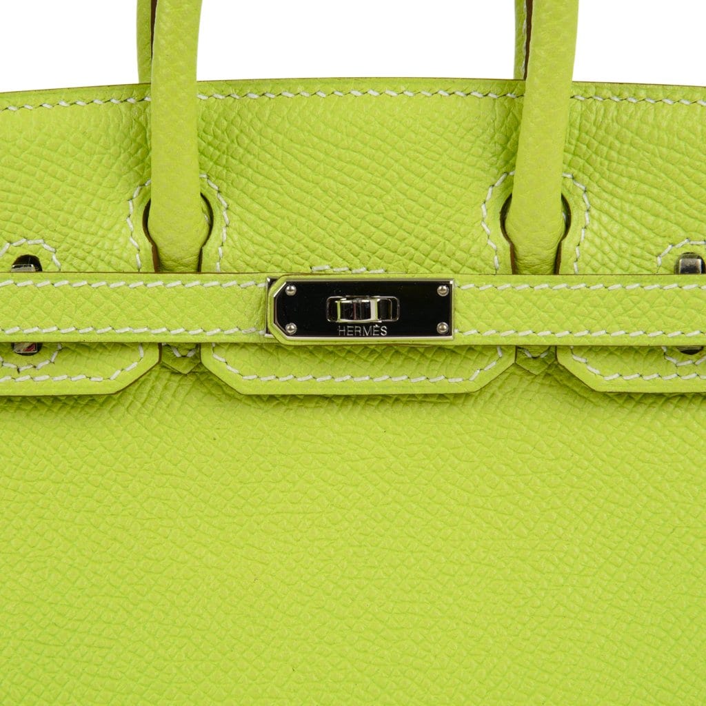 Hermès Birkin Tiny Miniature Micro Kiwi Epsom – Limited Edition Hermes Birkin Tiny Bag Miniature Micro Kiwi Epsom Limited Edition - View 2