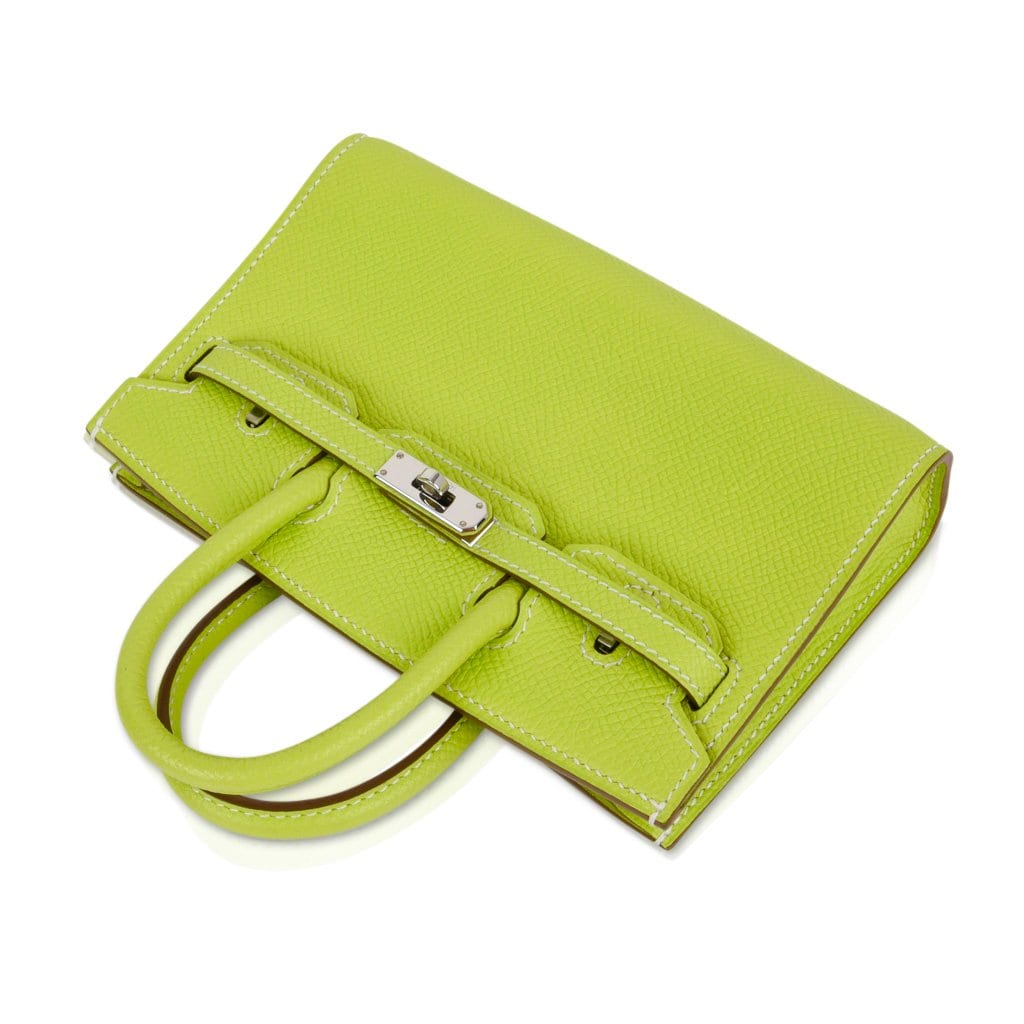 Hermès Birkin Tiny Miniature Micro Kiwi Epsom – Limited Edition Hermes Birkin Tiny Bag Miniature Micro Kiwi Epsom Limited Edition - View 4