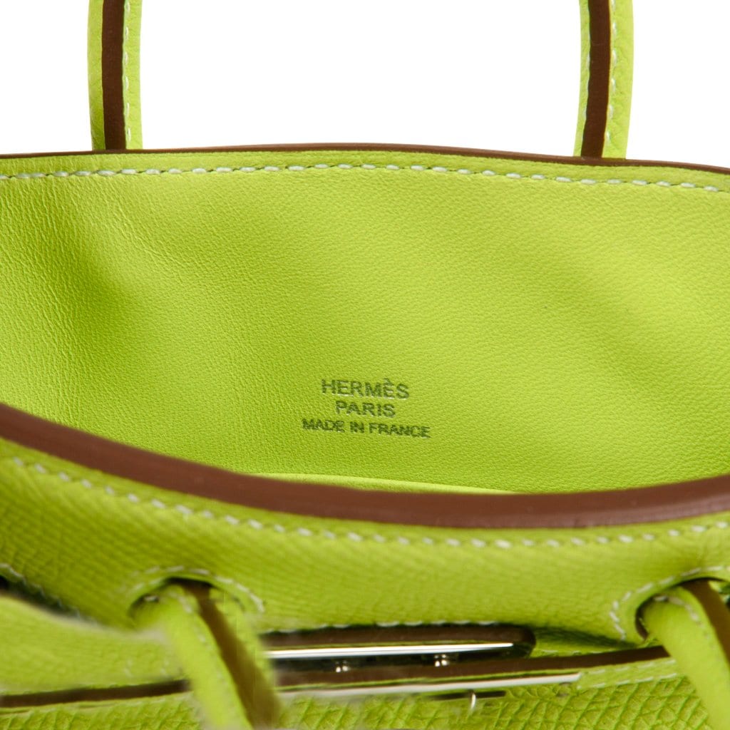 Hermès Birkin Tiny Miniature Micro Kiwi Epsom – Limited Edition Hermes Birkin Tiny Bag Miniature Micro Kiwi Epsom Limited Edition - View 7
