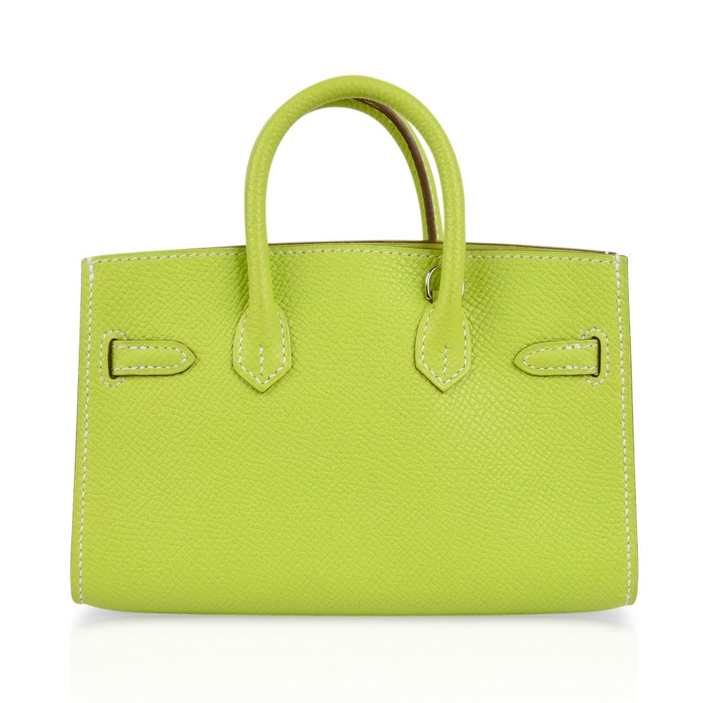 Hermès Birkin Tiny Miniature Micro Kiwi Epsom – Limited Edition Hermes Birkin Tiny Bag Miniature Micro Kiwi Epsom Limited Edition - View 8