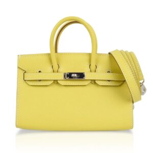 Hermes Birkin Tiny Bag Miniature Micro Lime Limited Edition rare