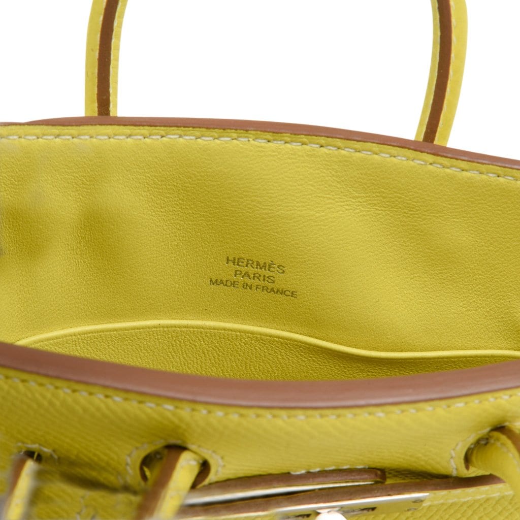 Hermès Birkin Tiny Miniature Micro Lime – Limited Edition Hermes Birkin Tiny Bag Miniature Micro Lime Limited Edition rare - View 4