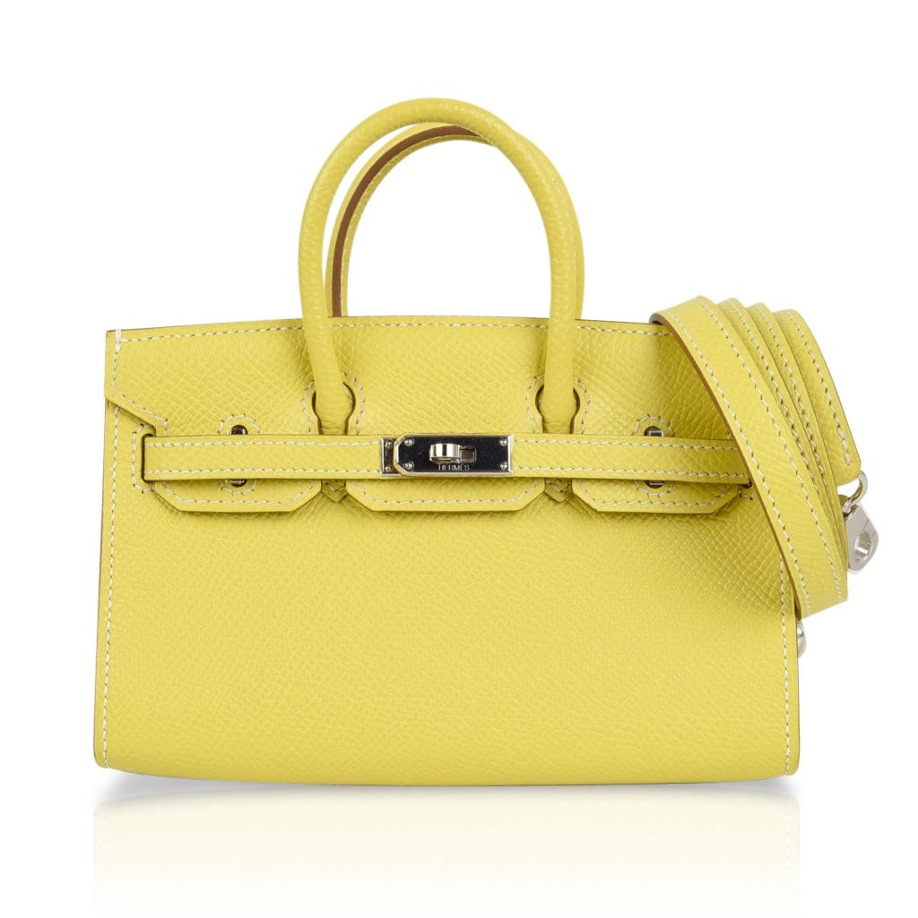 Hermès Birkin Tiny Miniature Micro Lime – Limited Edition Hermes Birkin Tiny Bag Miniature Micro Lime Limited Edition rare