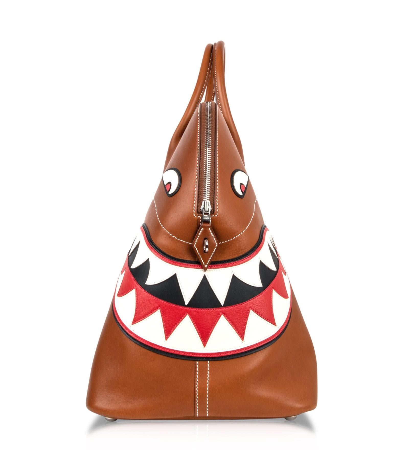 Hermès Bolide 40 Barenia Leather Ltd Ed Runway Shark Bolide Monster Unisex Hermes Bolide 40 Bag Barenia Leather Ltd Ed Runway Shark Bolide Monster Unisex - View 3