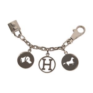 Home Hermes Breloque Palladium Bag Charm Limited Edition
