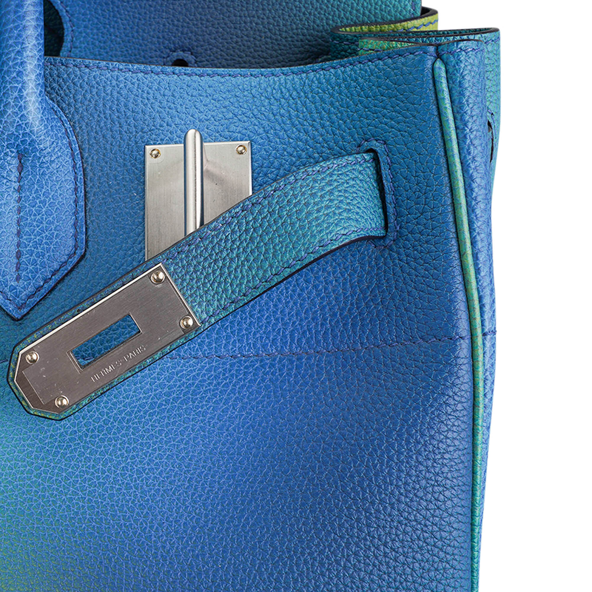 Hermès Hac Cosmos Hac 40 Blue Nuit Jaune de Naples – Limited Edition Hermes Hac Cosmos Hac 40 Bag Blue Nuit Jaune de Naples Limited Edition - view 11