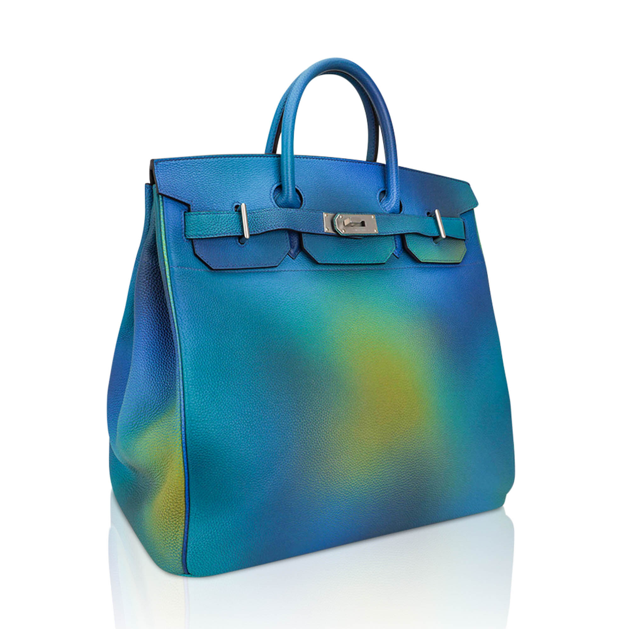 Hermès Hac Cosmos Hac 40 Blue Nuit Jaune de Naples – Limited Edition Hermes Hac Cosmos Hac 40 Bag Blue Nuit Jaune de Naples Limited Edition - view 2