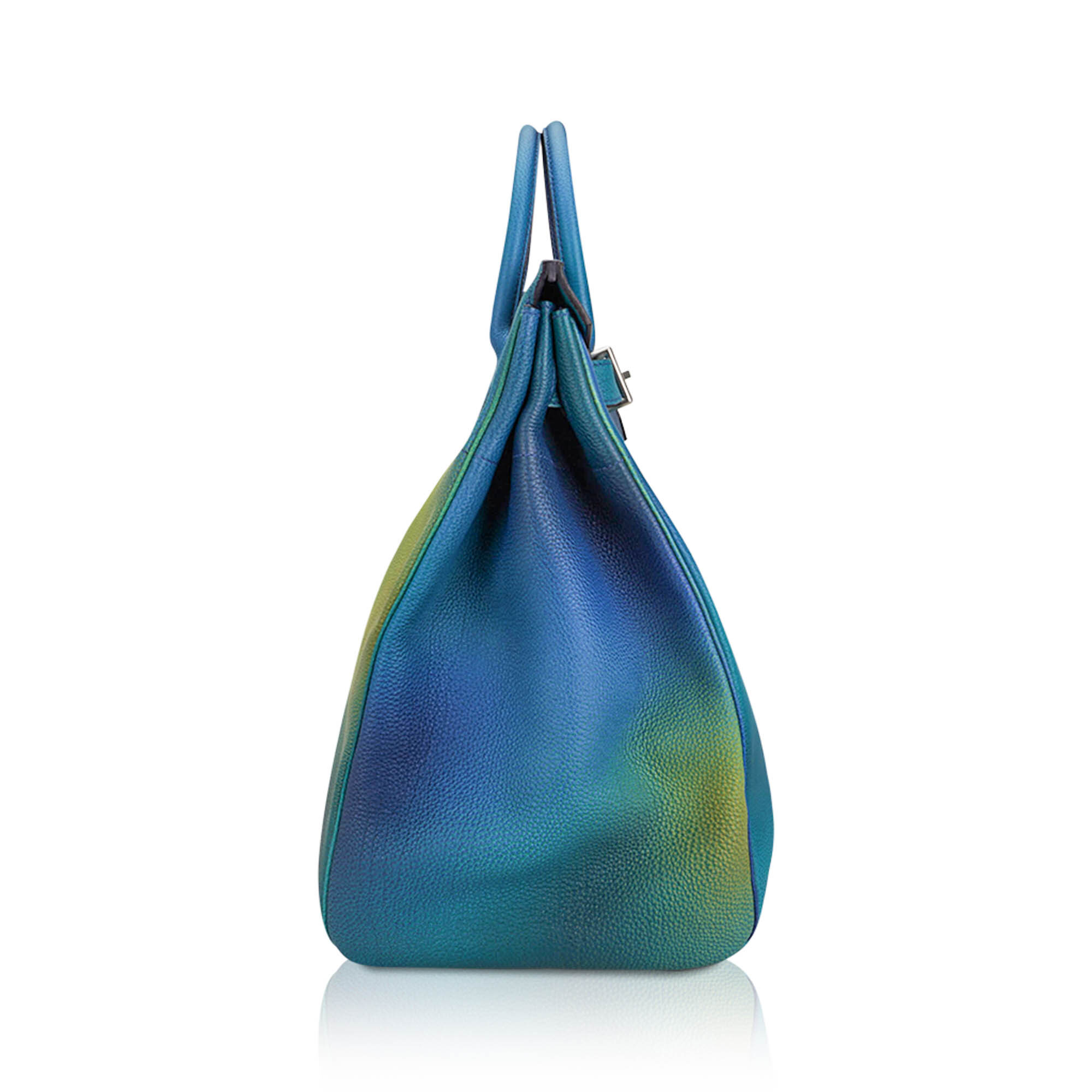 Hermès Hac Cosmos Hac 40 Blue Nuit Jaune de Naples – Limited Edition Hermes Hac Cosmos Hac 40 Bag Blue Nuit Jaune de Naples Limited Edition - view 3