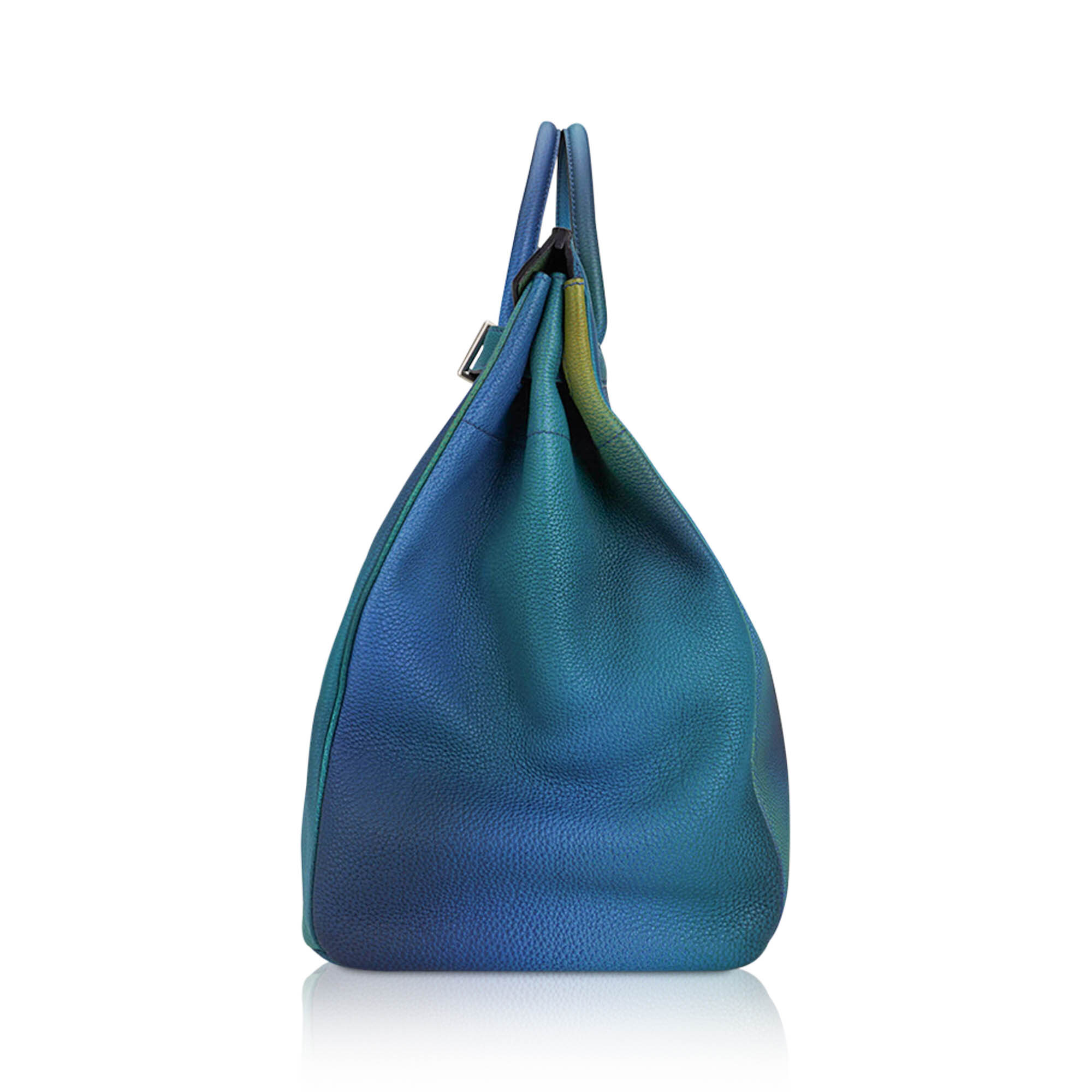 Hermès Hac Cosmos Hac 40 Blue Nuit Jaune de Naples – Limited Edition Hermes Hac Cosmos Hac 40 Bag Blue Nuit Jaune de Naples Limited Edition - view 5