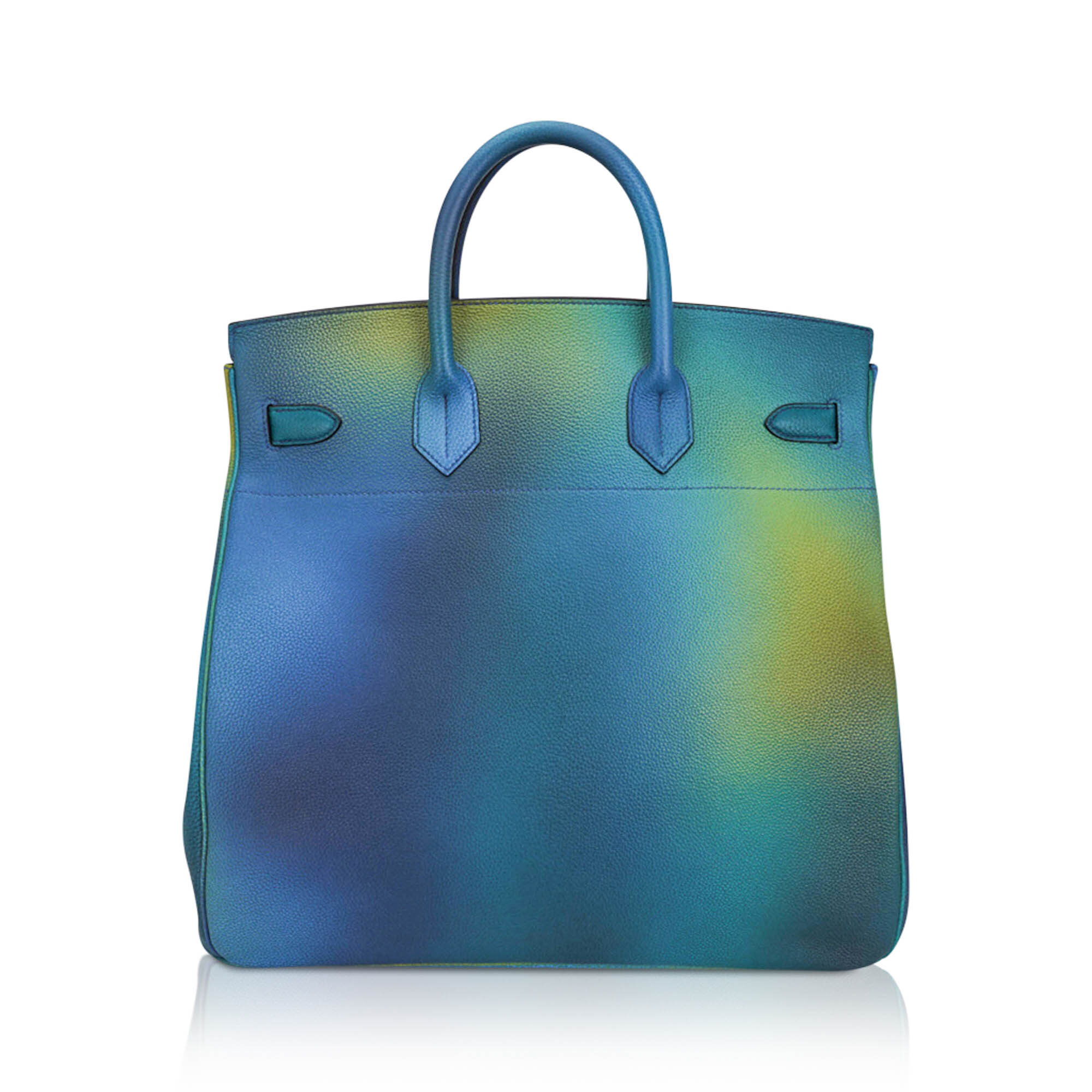 Hermès Hac Cosmos Hac 40 Blue Nuit Jaune de Naples – Limited Edition Hermes Hac Cosmos Hac 40 Bag Blue Nuit Jaune de Naples Limited Edition - view 9