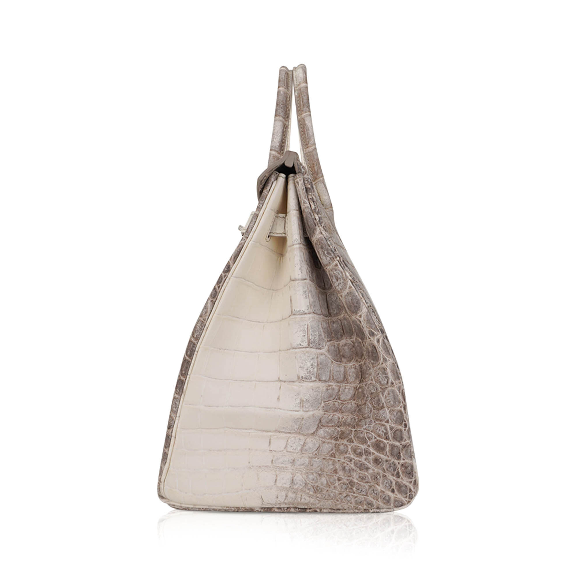 Hermès Birkin 35 Diamond Blanc Himalaya Matte Crocodile – Limited Edition Hermes Birkin 35 Diamond Blanc Himalaya Matte Crocodile Limited Edition Bag - view 13