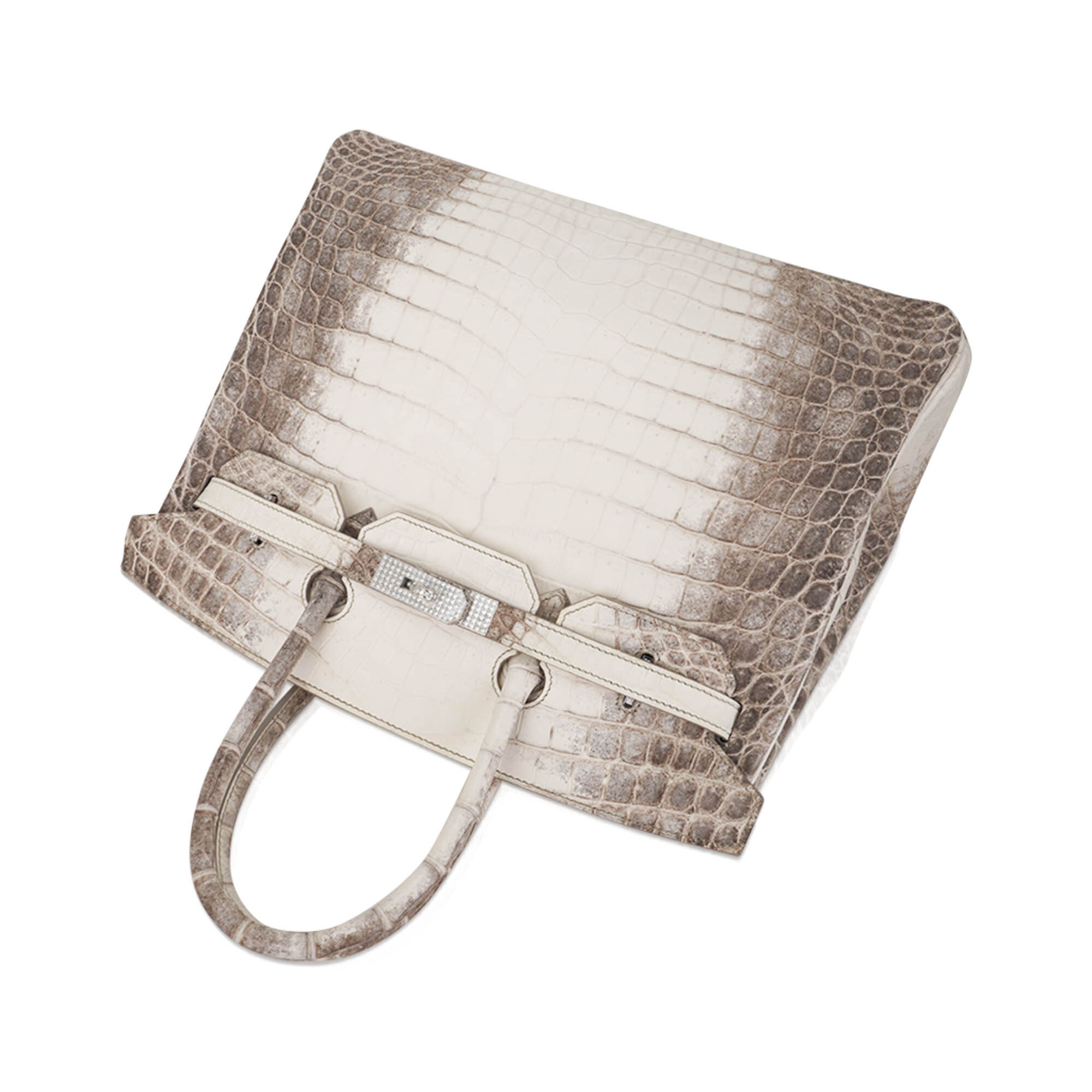 Hermès Birkin 35 Diamond Blanc Himalaya Matte Crocodile – Limited Edition Hermes Birkin 35 Diamond Blanc Himalaya Matte Crocodile Limited Edition Bag - view 11