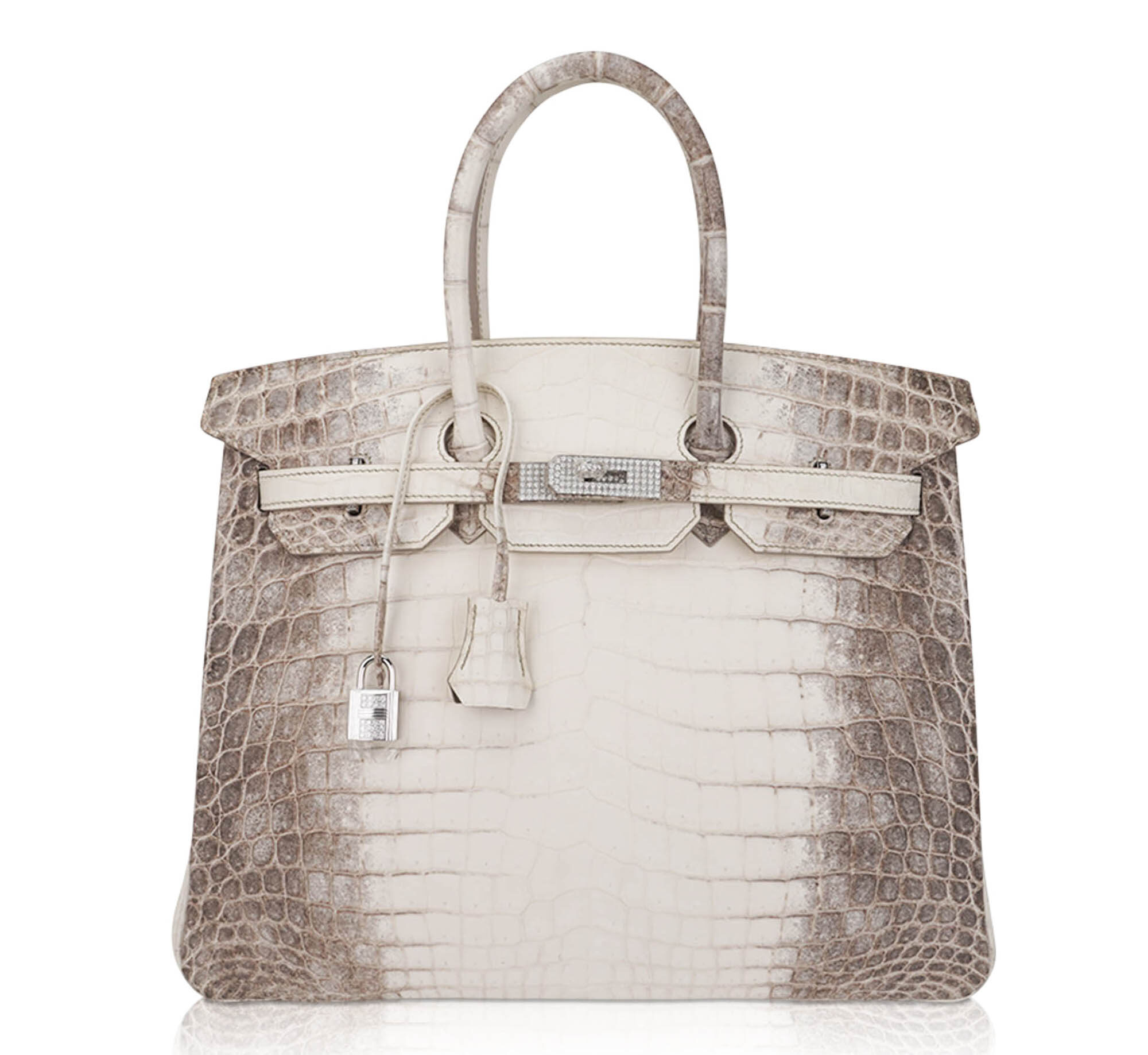 Hermès Birkin 35 Diamond Blanc Himalaya Matte Crocodile – Limited Edition Hermes Birkin 35 Diamond Blanc Himalaya Matte Crocodile Limited Edition Bag